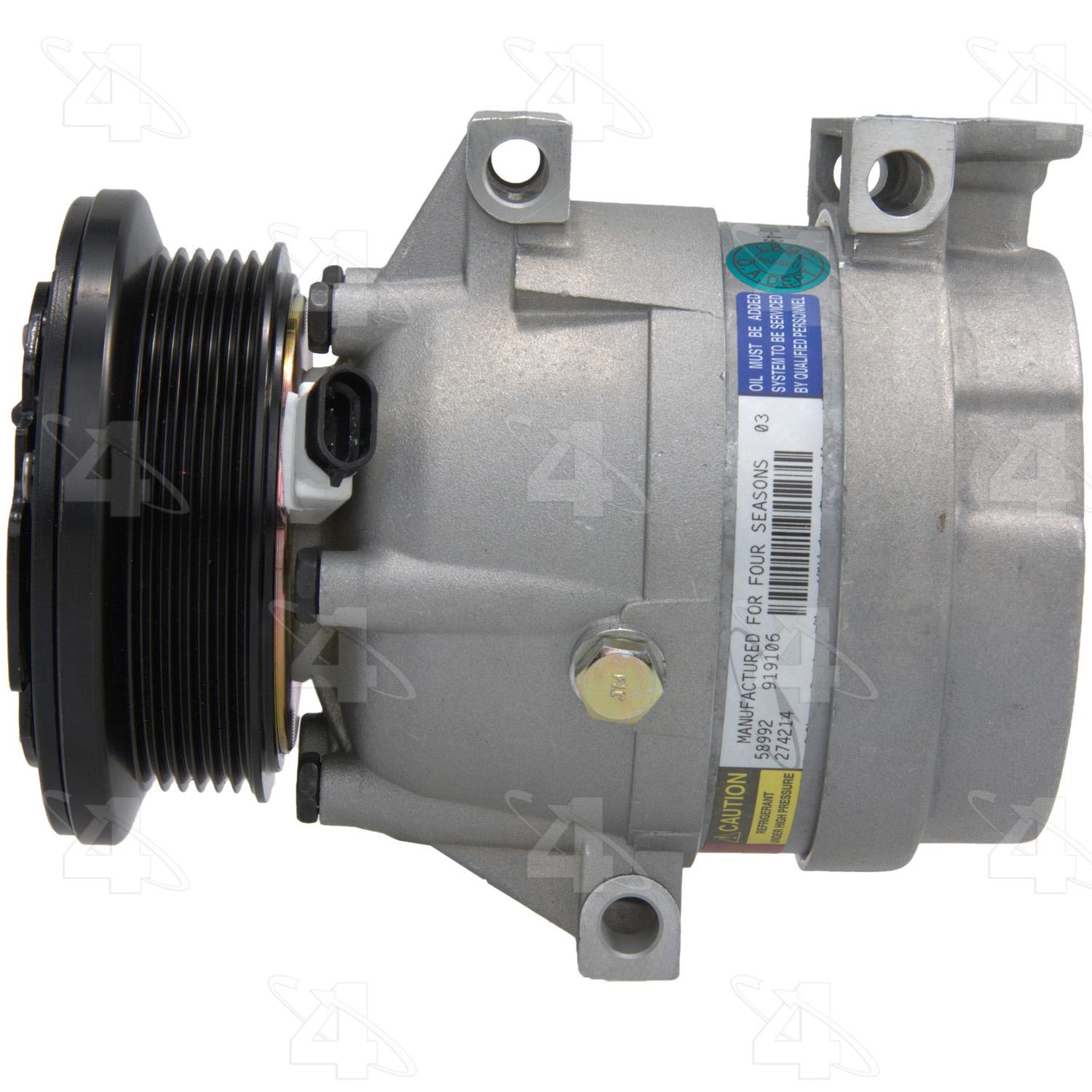 Four Seasons 58992 - A/C Compressor Four Seasons 58992 A/C Compressor product image 6 of 7