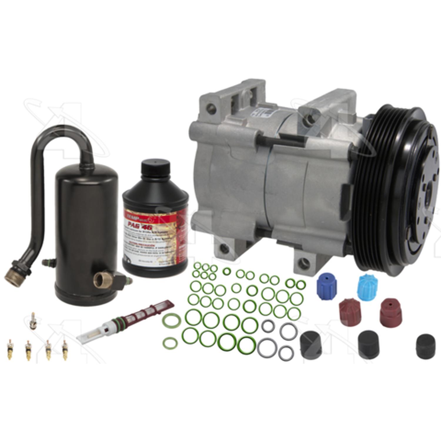 Four Seasons 6113NK - A/C Compressor and Component Kit Four Seasons 6113NK A/C Compressor and Component Kit product image 1 of 5