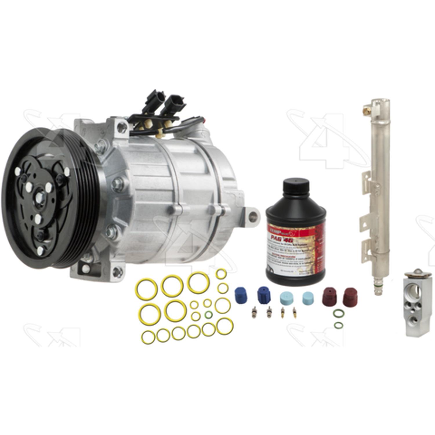 Four Seasons 6360NK - A/C Compressor and Component Kit Four Seasons 6360NK A/C Compressor and Component Kit product image 1 of 5