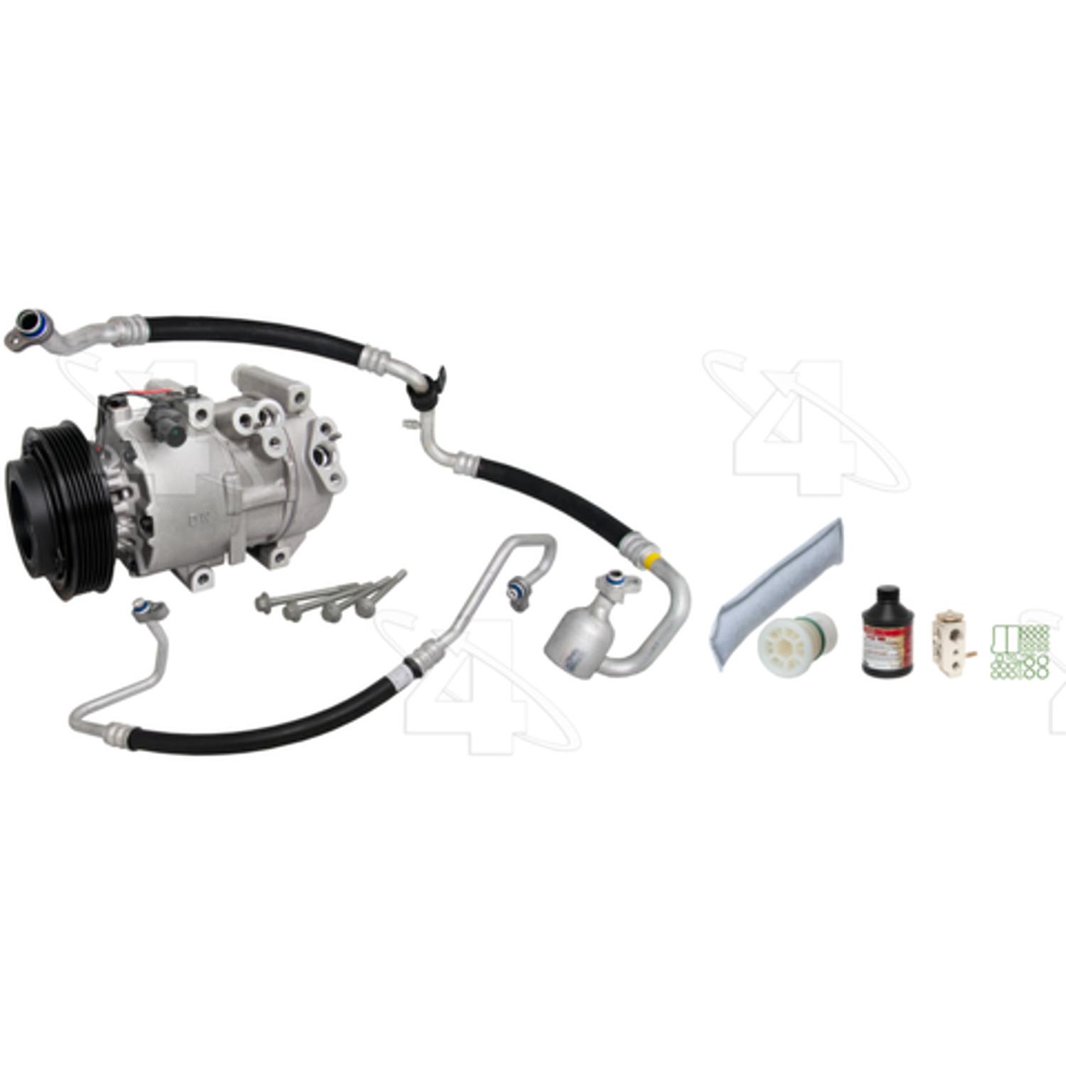 Four Seasons 6504NK - A/C Compressor and Component Kit Four Seasons 6504NK A/C Compressor and Component Kit product image 1 of 5