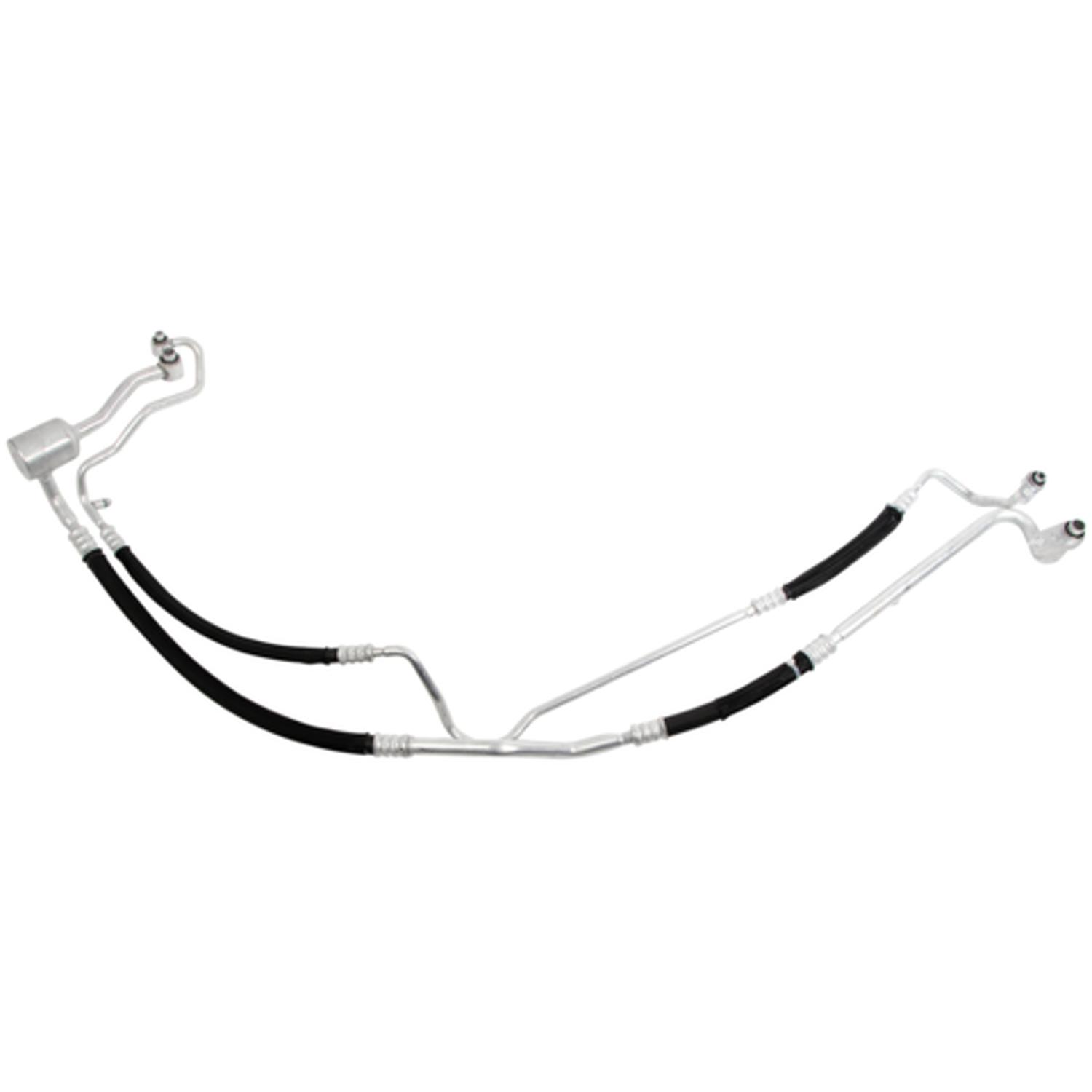 Four Seasons 65350 - A/C Refrigerant Discharge / Suction Hose Assembly Four Seasons 65350 A/C Manifold Hose Assembly product image 1 of 7