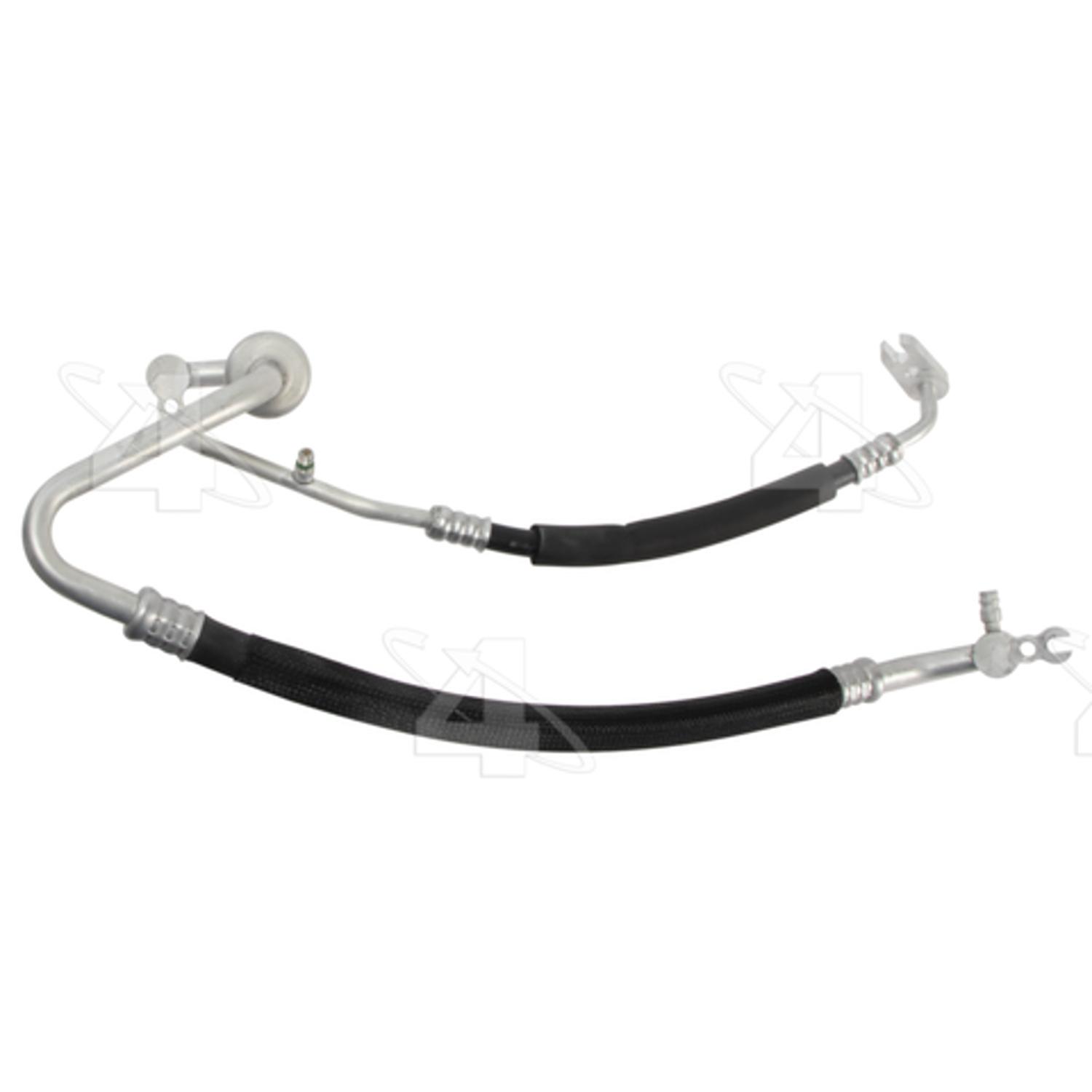 Four Seasons 65547 - A/C Refrigerant Discharge / Suction Hose Assembly Four Seasons 65547 A/C Manifold Hose Assembly product image 2 of 5