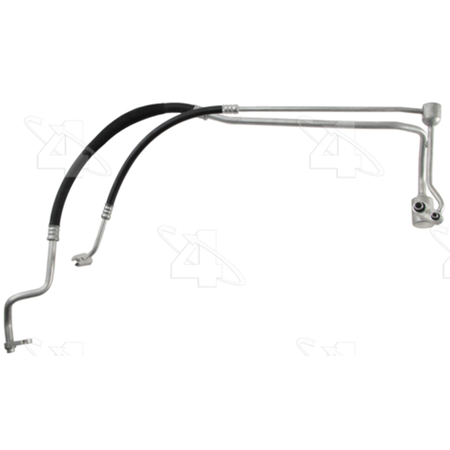 Four Seasons 65556 - A/C Refrigerant Discharge / Suction Hose Assembly Four Seasons 65556 A/C Manifold Hose Assembly product image 1 of 5