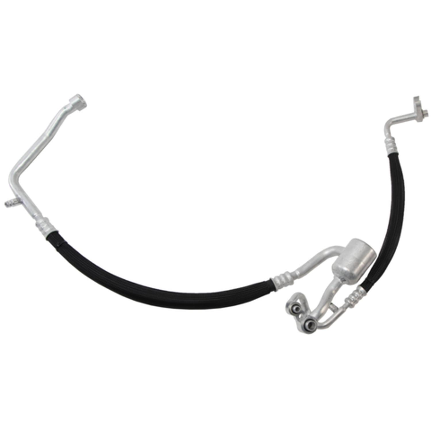 Four Seasons 65791 - A/C Refrigerant Discharge / Suction Hose Assembly Four Seasons 65791 A/C Manifold Hose Assembly product image 1 of 7