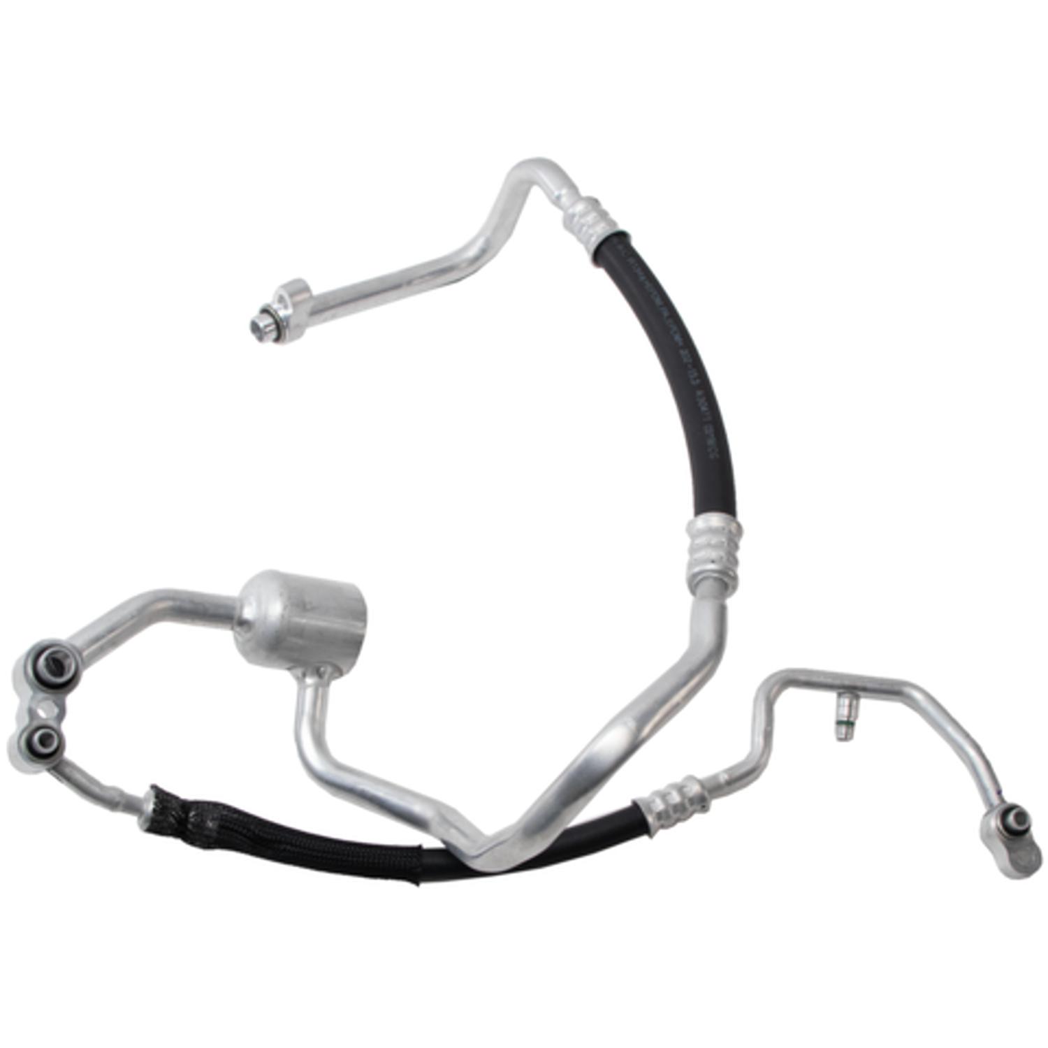 Four Seasons 65879 - A/C Refrigerant Discharge / Suction Hose Assembly Four Seasons 65879 A/C Manifold Hose Assembly product image 1 of 6