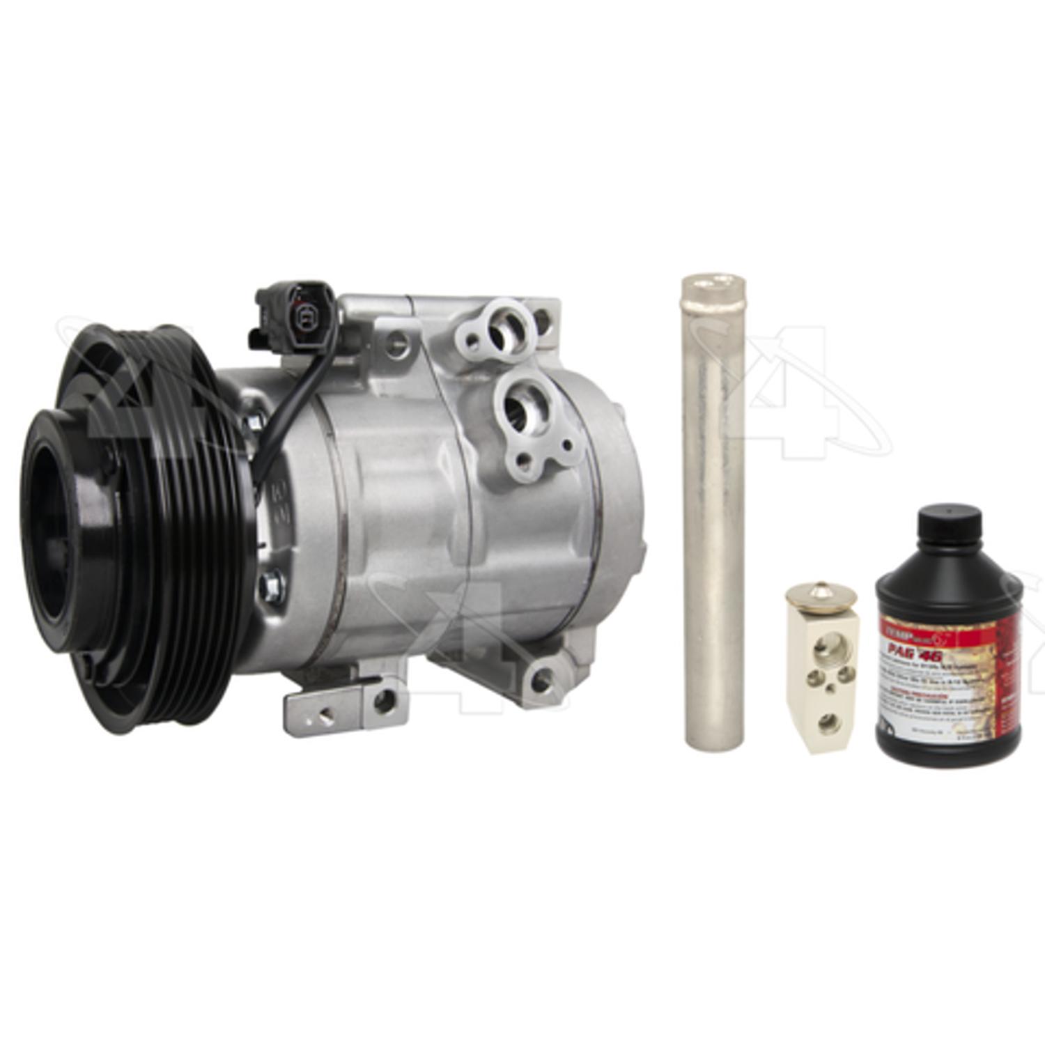 Four Seasons 6590NK - A/C Compressor and Component Kit Four Seasons 6590NK A/C Compressor and Component Kit product image 1 of 5