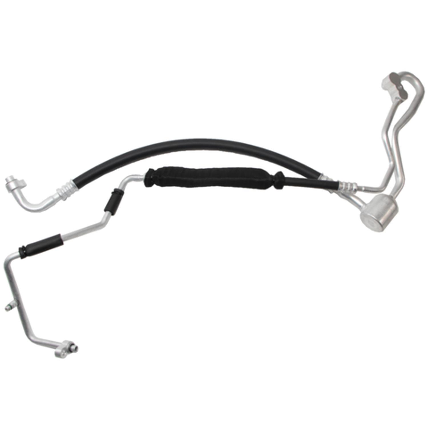Four Seasons 65910 - A/C Refrigerant Discharge / Suction Hose Assembly Four Seasons 65910 A/C Manifold Hose Assembly product image 1 of 6