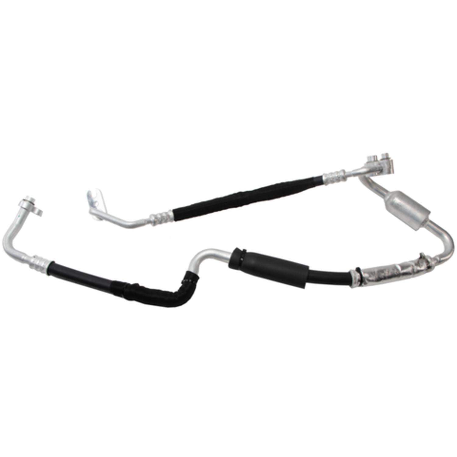 Four Seasons 65913 - A/C Refrigerant Discharge / Suction Hose Assembly Four Seasons 65913 A/C Manifold Hose Assembly product image 1 of 6