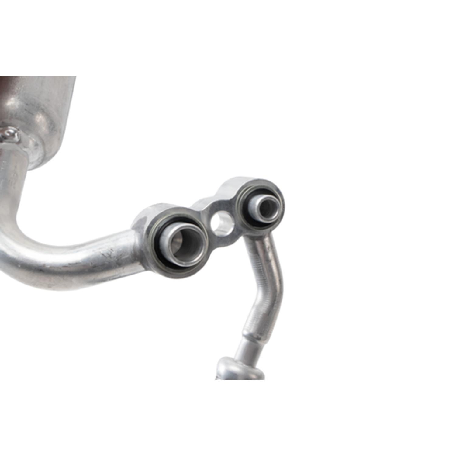 Four Seasons 65913 - A/C Refrigerant Discharge / Suction Hose Assembly Four Seasons 65913 A/C Manifold Hose Assembly product image 4 of 6