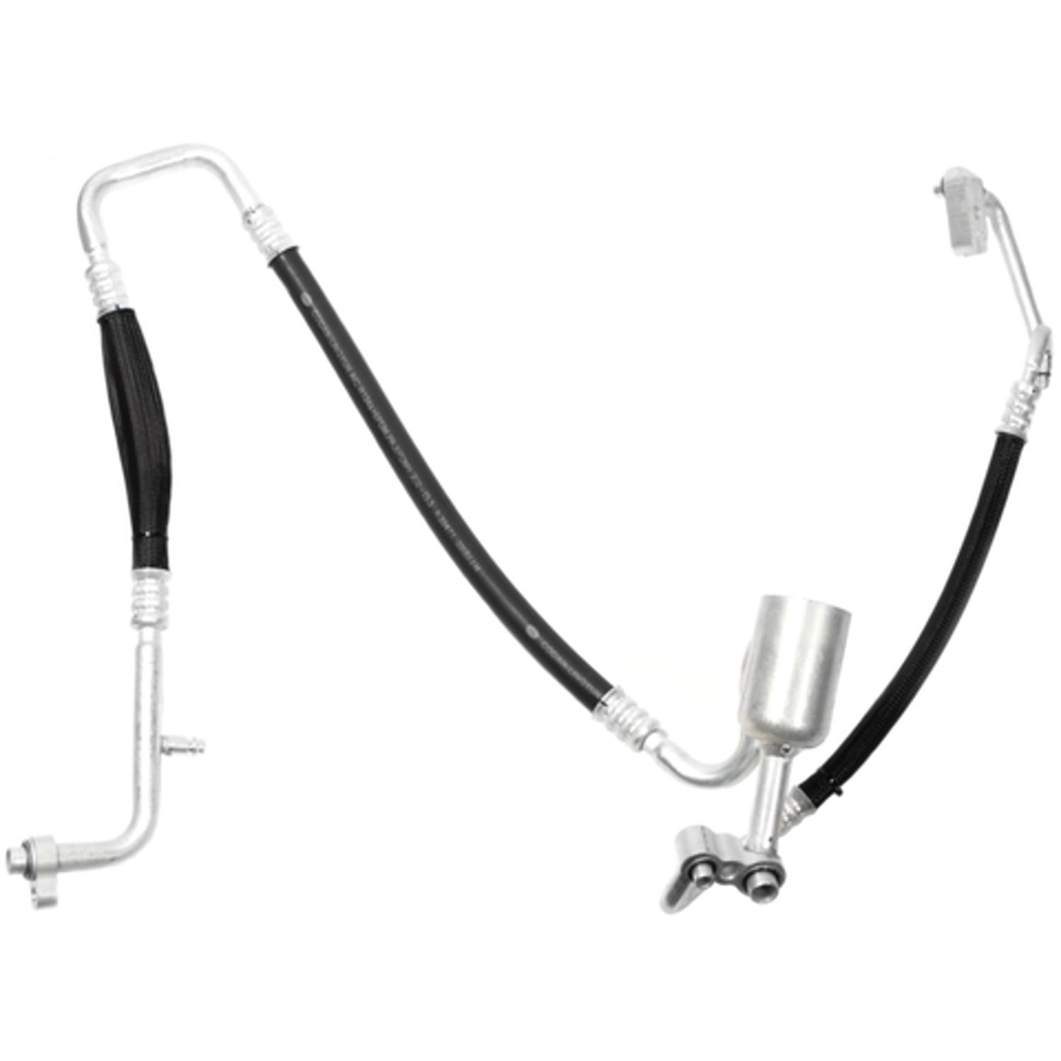 Four Seasons 65919 - A/C Refrigerant Discharge / Suction Hose Assembly Four Seasons 65919 A/C Manifold Hose Assembly product image 2 of 7