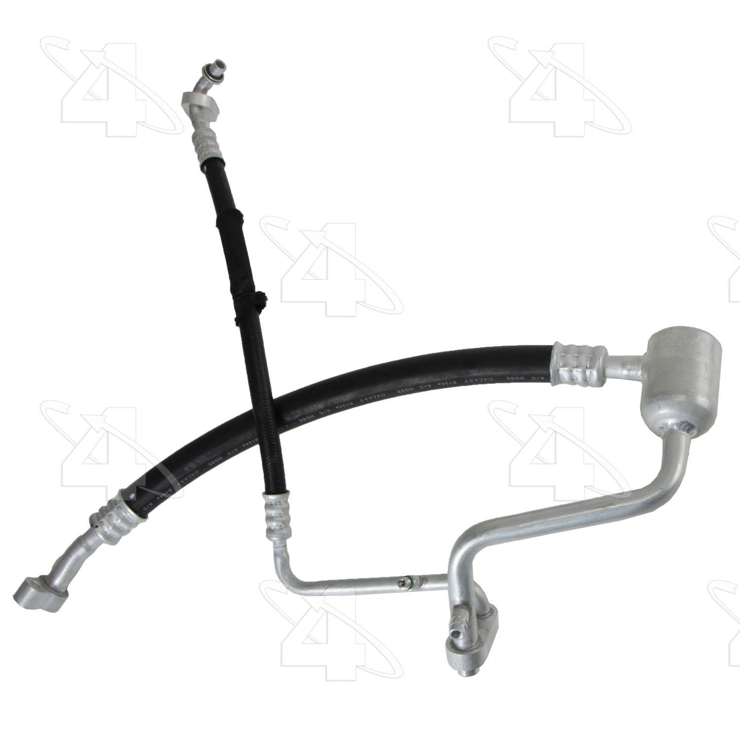 Four Seasons 66051 - A/C Refrigerant Discharge / Suction Hose Assembly Four Seasons 66051 A/C Manifold Hose Assembly product image 1 of 5