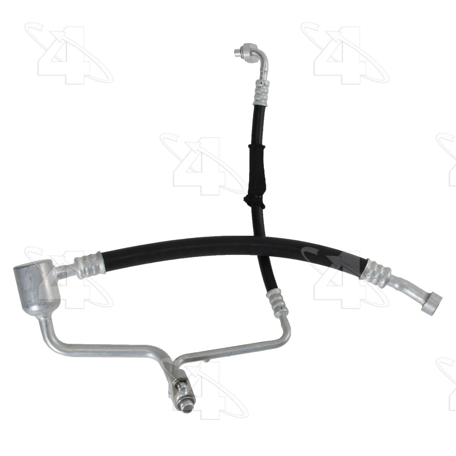 Four Seasons 66051 - A/C Refrigerant Discharge / Suction Hose Assembly Four Seasons 66051 A/C Manifold Hose Assembly product image 2 of 5