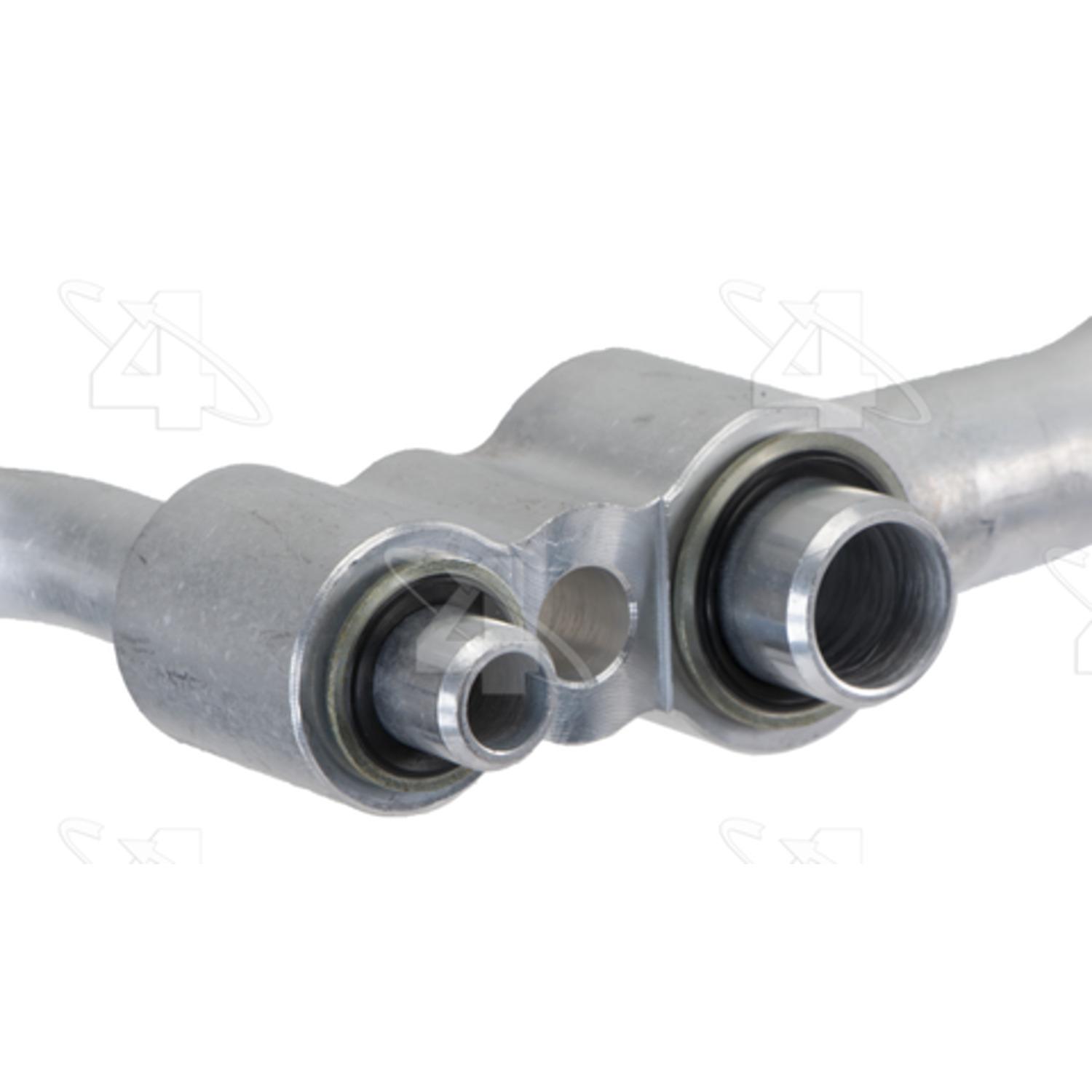 Four Seasons 66073 - A/C Refrigerant Discharge / Suction Hose Assembly Four Seasons 66073 A/C Manifold Hose Assembly product image 4 of 4