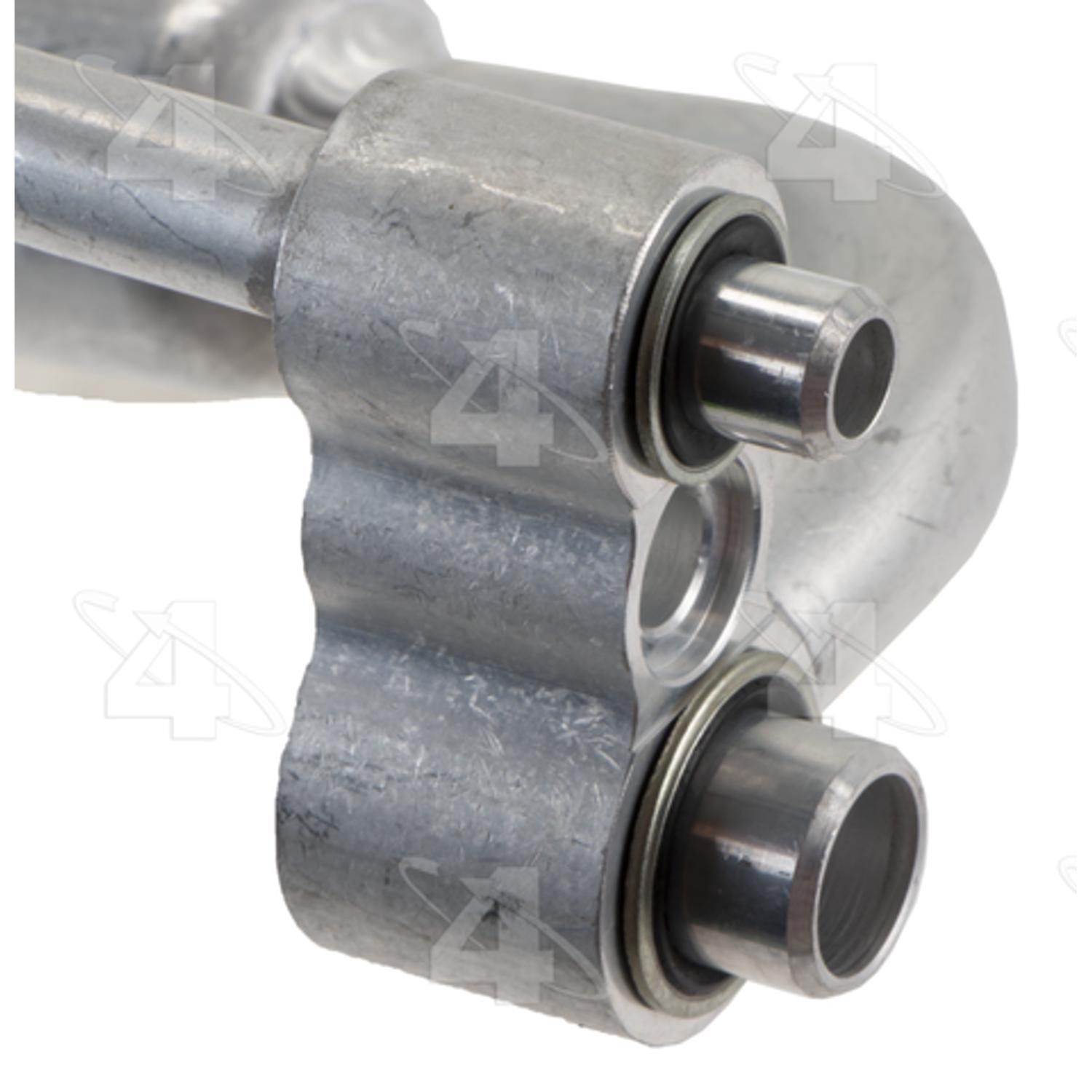 Four Seasons 66076 - A/C Refrigerant Discharge / Suction Hose Assembly Four Seasons 66076 A/C Manifold Hose Assembly product image 2 of 4