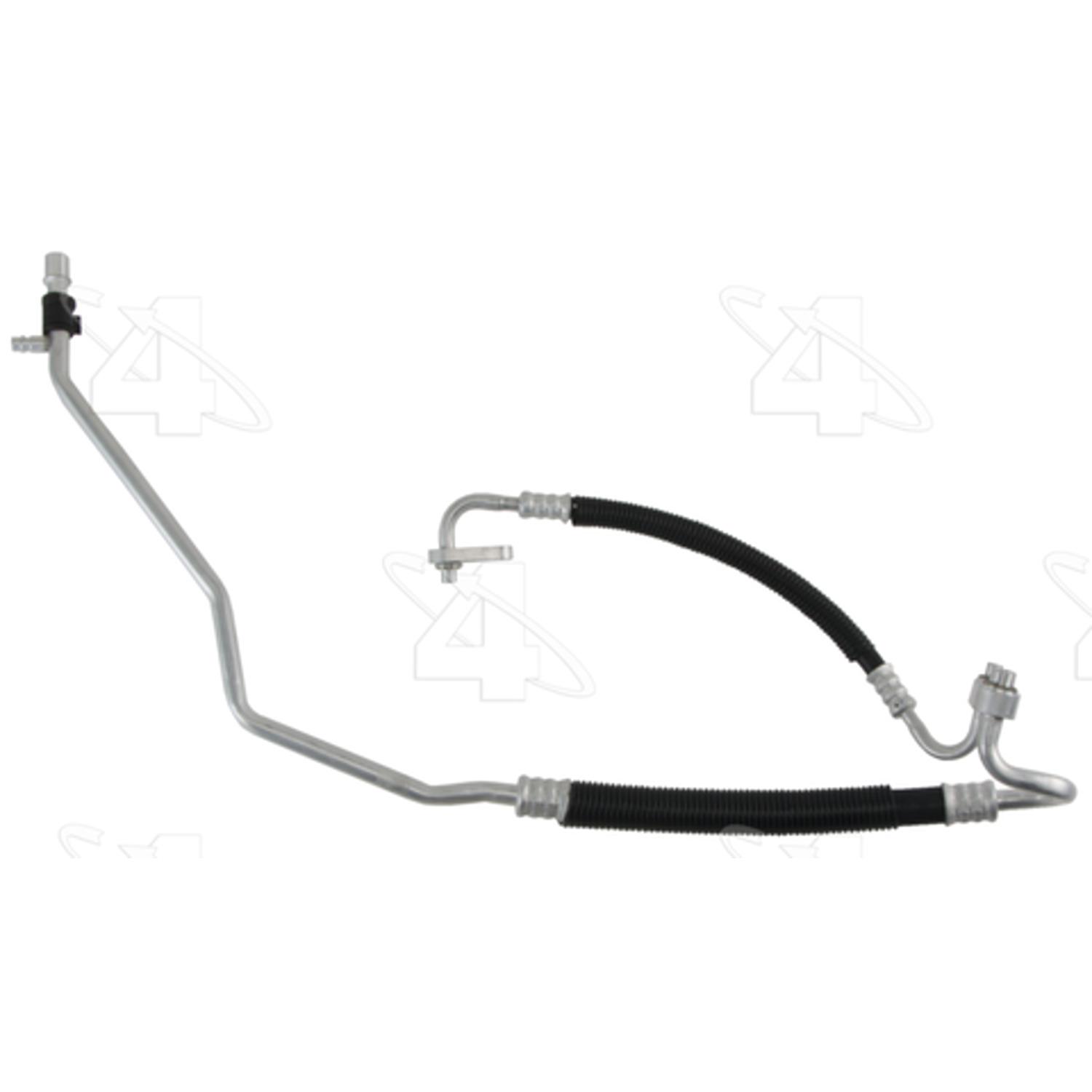 Four Seasons 66085 - A/C Refrigerant Discharge / Suction Hose Assembly Four Seasons 66085 A/C Manifold Hose Assembly product image 1 of 6