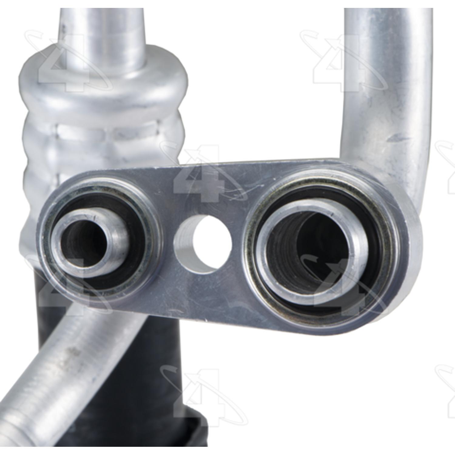Four Seasons 66085 - A/C Refrigerant Discharge / Suction Hose Assembly Four Seasons 66085 A/C Manifold Hose Assembly product image 6 of 6