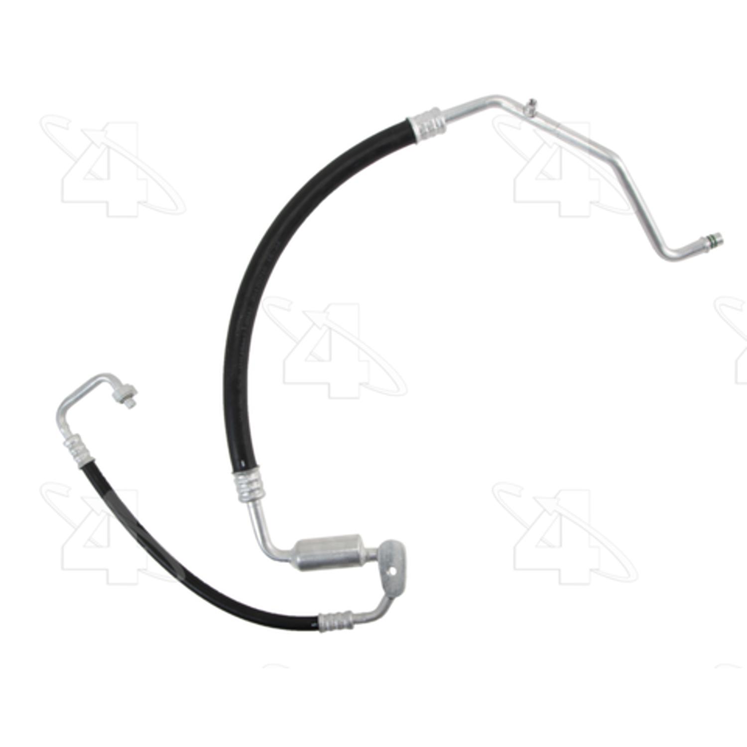 Four Seasons 66087 - A/C Refrigerant Discharge / Suction Hose Assembly Four Seasons 66087 A/C Manifold Hose Assembly product image 1 of 4