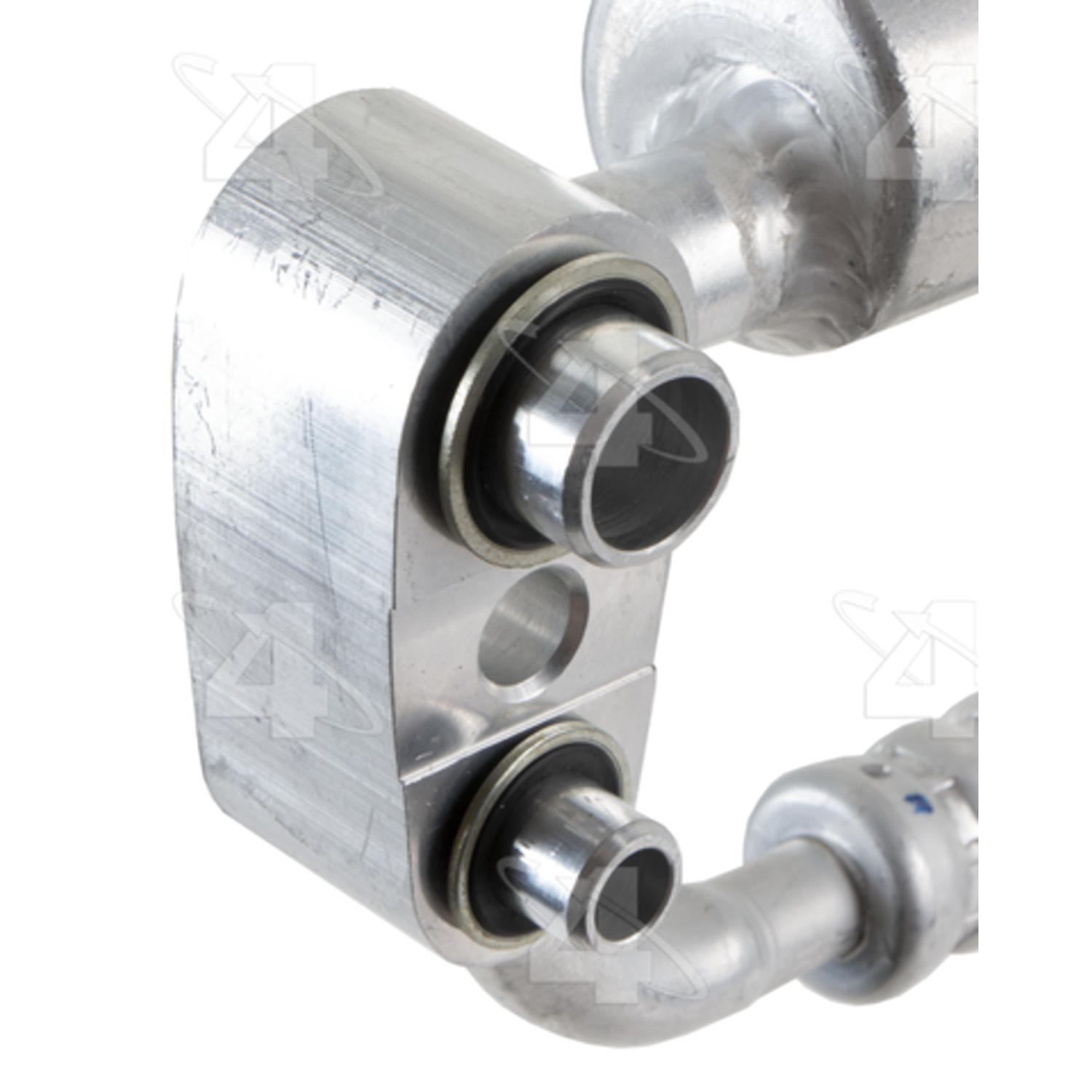 Four Seasons 66087 - A/C Refrigerant Discharge / Suction Hose Assembly Four Seasons 66087 A/C Manifold Hose Assembly product image 3 of 4