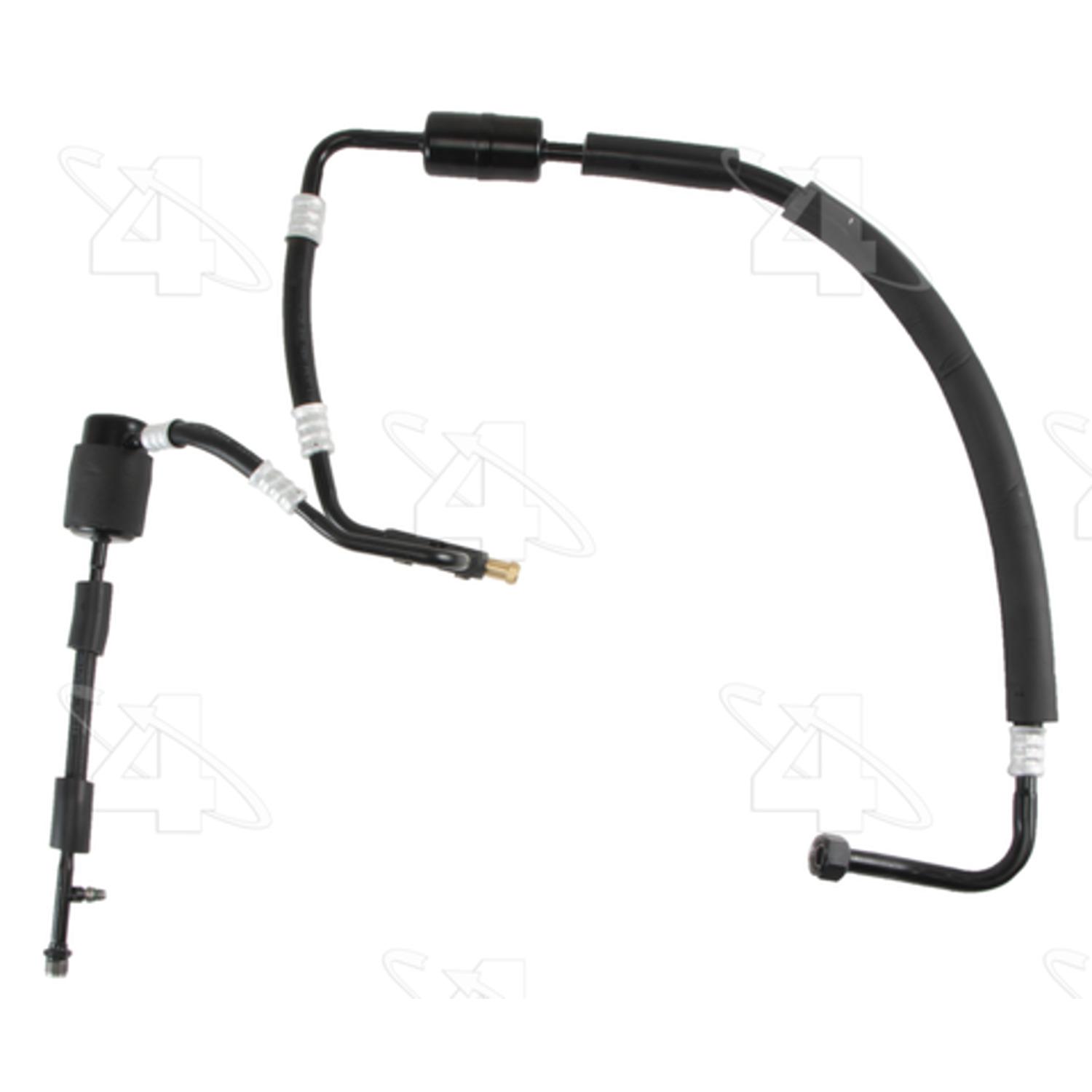 Four Seasons 66091 - A/C Refrigerant Discharge / Suction Hose Assembly Four Seasons 66091 A/C Manifold Hose Assembly product image 2 of 5