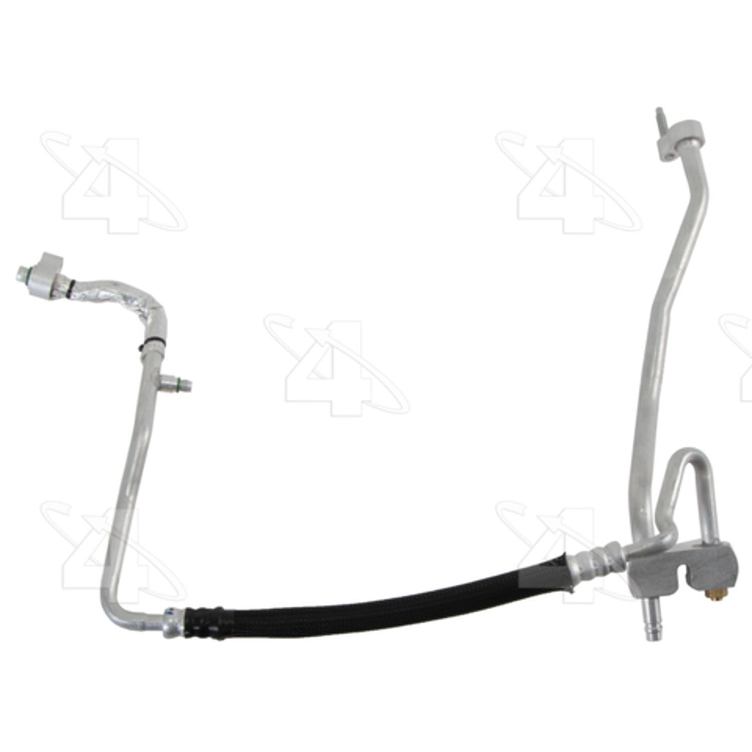 Four Seasons 66093 - A/C Refrigerant Discharge / Suction Hose Assembly Four Seasons 66093 A/C Manifold Hose Assembly product image 1 of 6