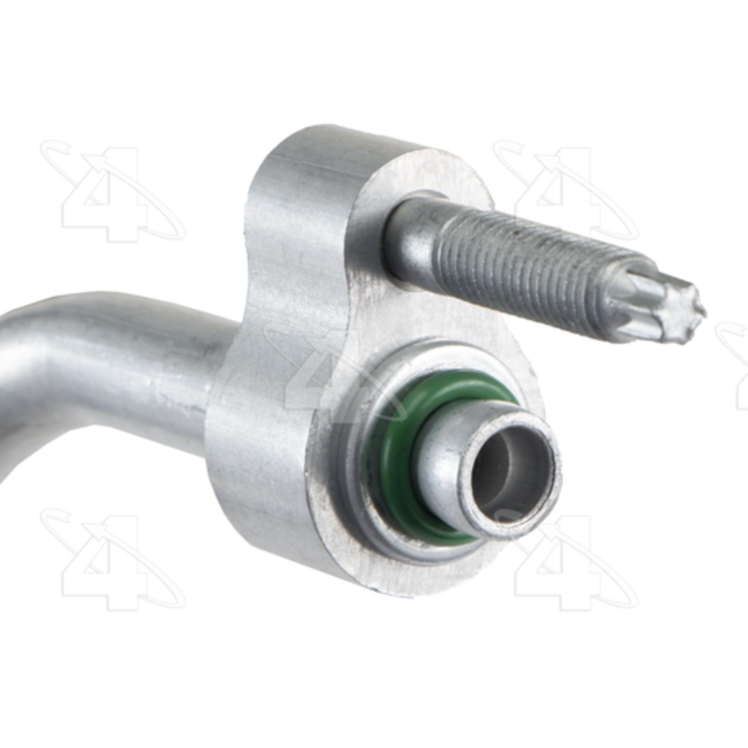 Four Seasons 66102 - A/C Refrigerant Discharge / Suction Hose Assembly Four Seasons 66102 A/C Manifold Hose Assembly product image 4 of 5