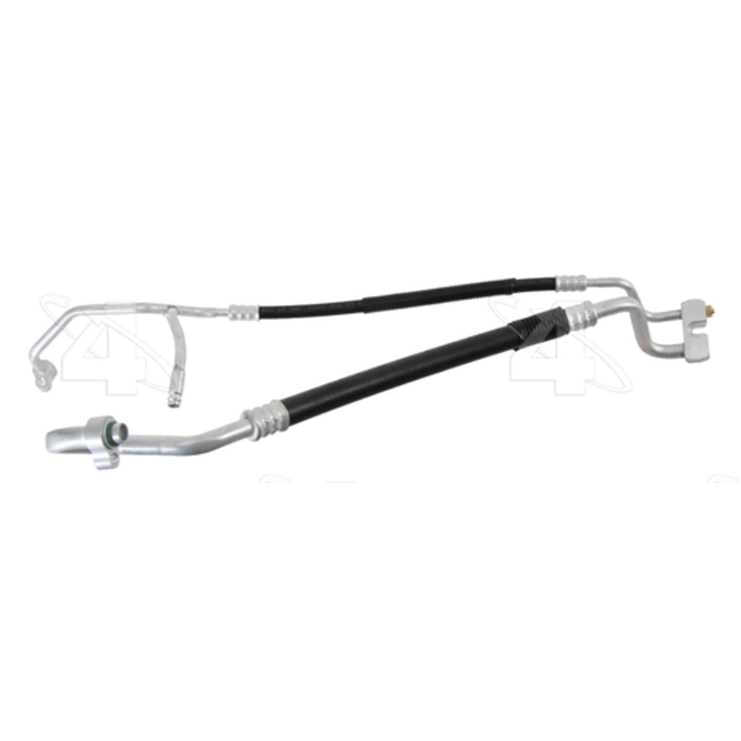 Four Seasons 66107 - A/C Refrigerant Discharge / Suction Hose Assembly Four Seasons 66107 A/C Manifold Hose Assembly product image 1 of 4