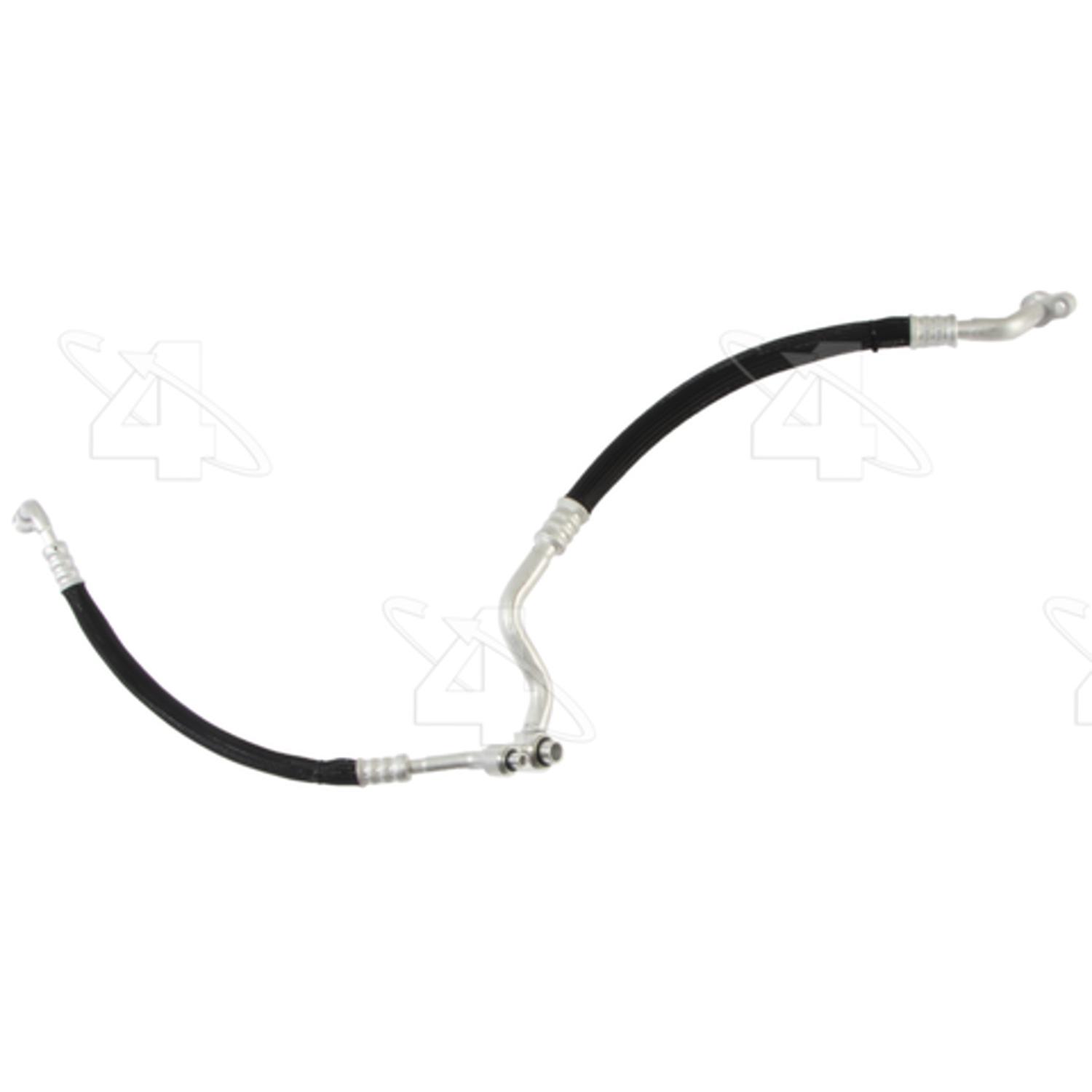 Four Seasons 66143 - A/C Refrigerant Discharge / Suction Hose Assembly Four Seasons 66143 A/C Manifold Hose Assembly product image 1 of 4