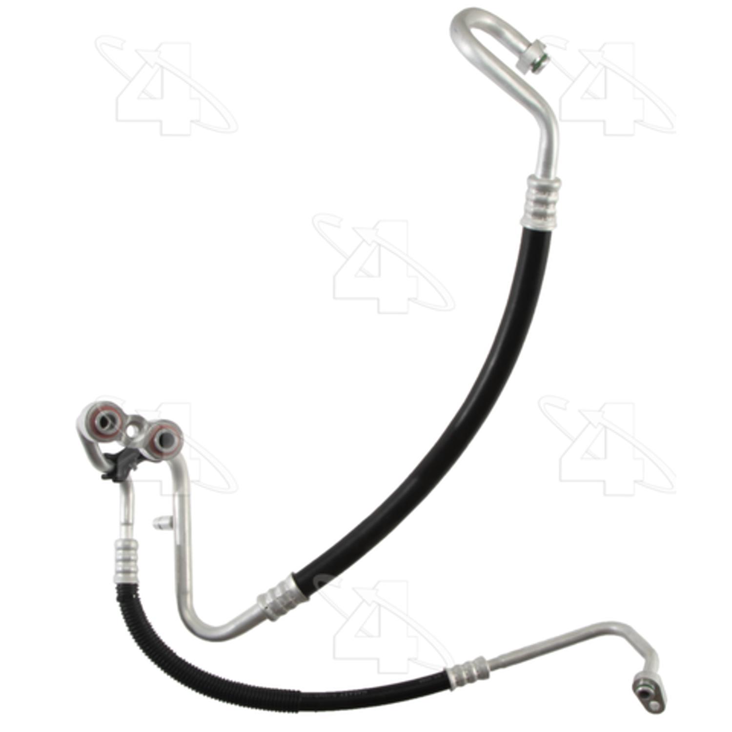 Four Seasons 66146 - A/C Refrigerant Discharge / Suction Hose Assembly Four Seasons 66146 A/C Manifold Hose Assembly product image 1 of 4