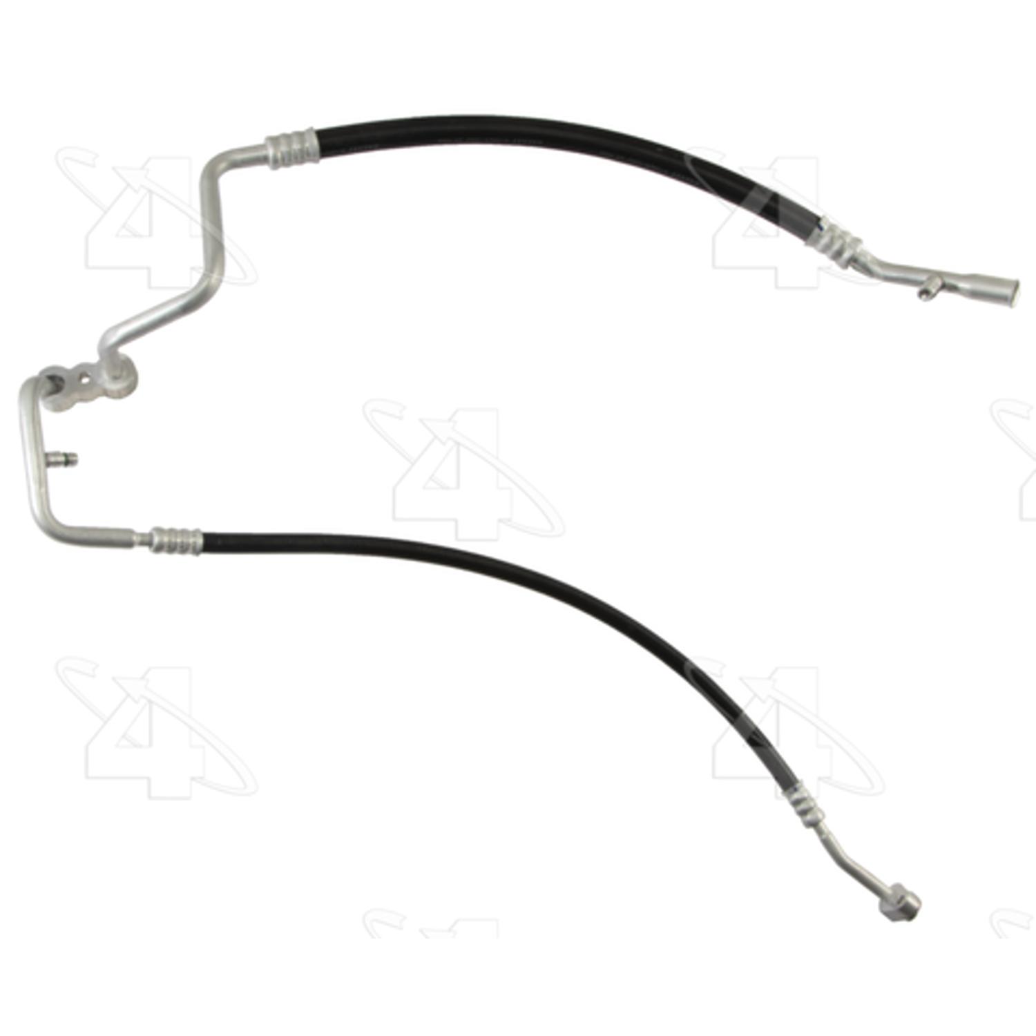 Four Seasons 66151 - A/C Refrigerant Discharge / Suction Hose Assembly Four Seasons 66151 A/C Manifold Hose Assembly product image 1 of 4