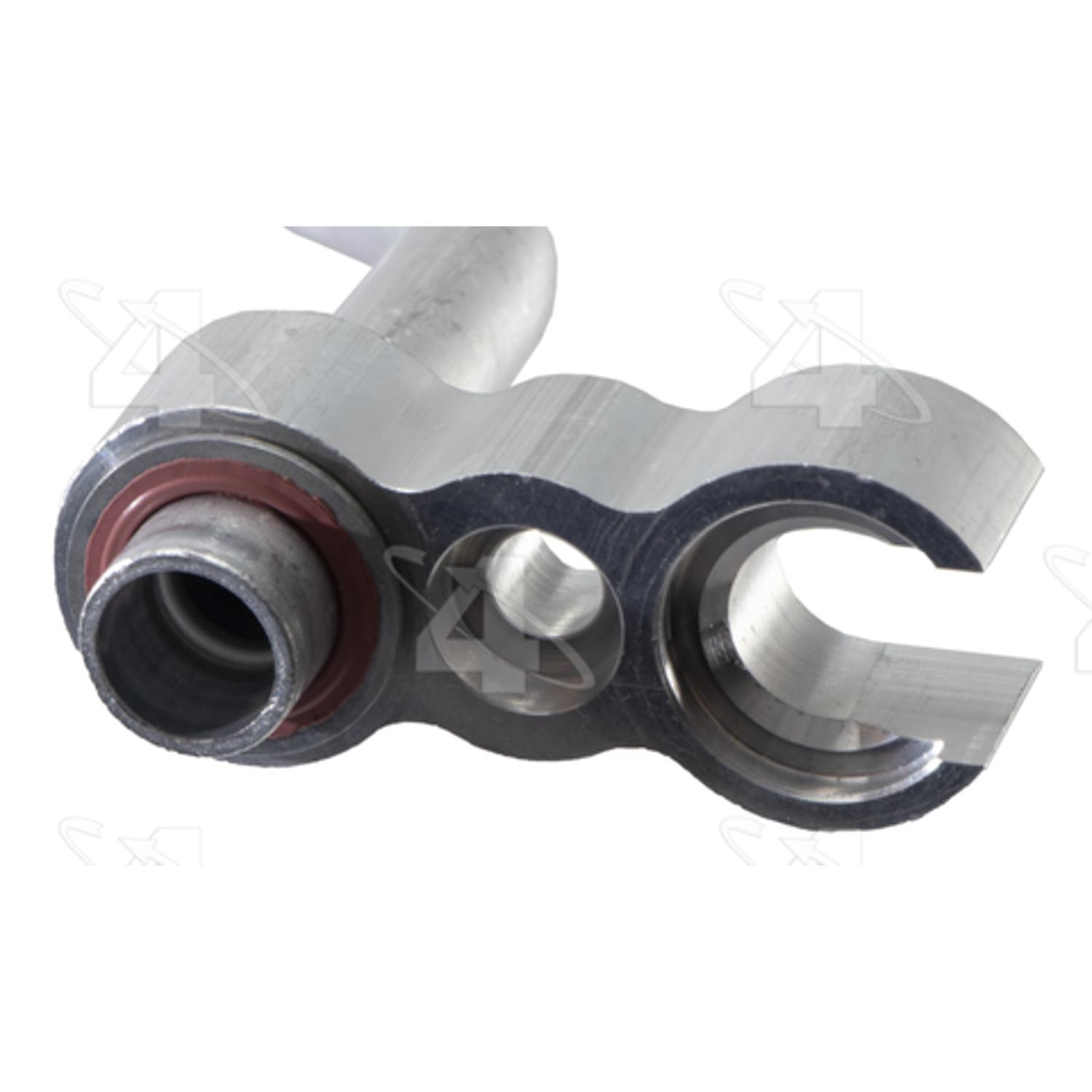 Four Seasons 66151 - A/C Refrigerant Discharge / Suction Hose Assembly Four Seasons 66151 A/C Manifold Hose Assembly product image 2 of 4