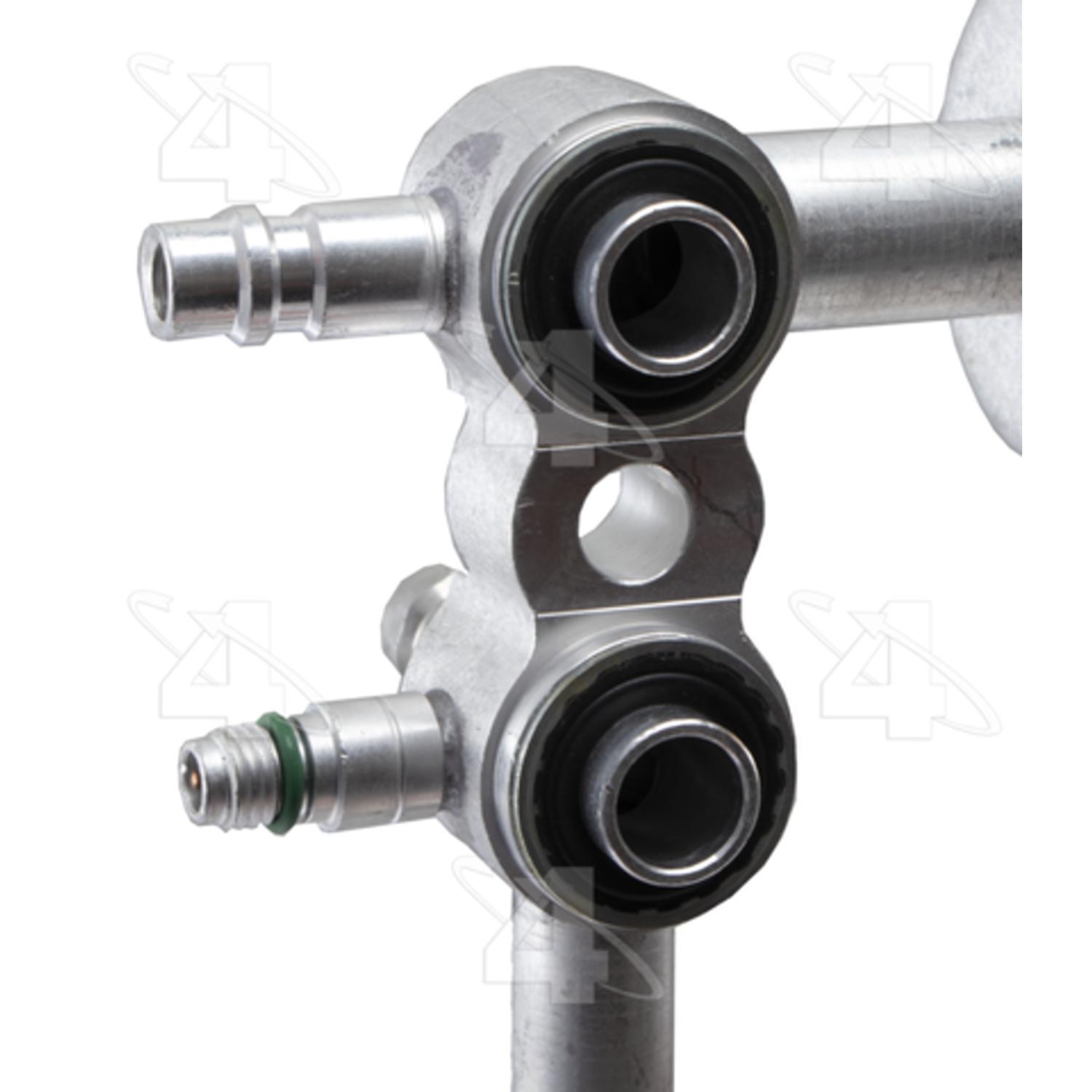 Four Seasons 66156 - A/C Refrigerant Discharge / Suction Hose Assembly Four Seasons 66156 A/C Manifold Hose Assembly product image 2 of 4