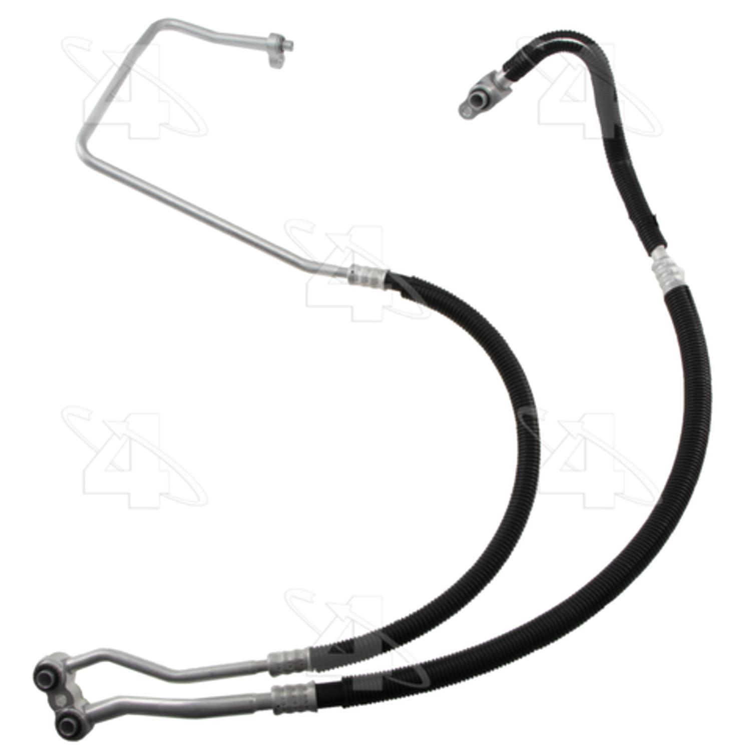 Four Seasons 66197 - A/C Refrigerant Discharge / Suction Hose Assembly Four Seasons 66197 A/C Manifold Hose Assembly product image 1 of 4