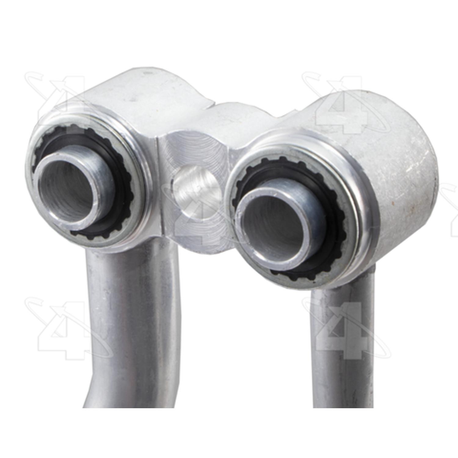 Four Seasons 66197 - A/C Refrigerant Discharge / Suction Hose Assembly Four Seasons 66197 A/C Manifold Hose Assembly product image 4 of 4