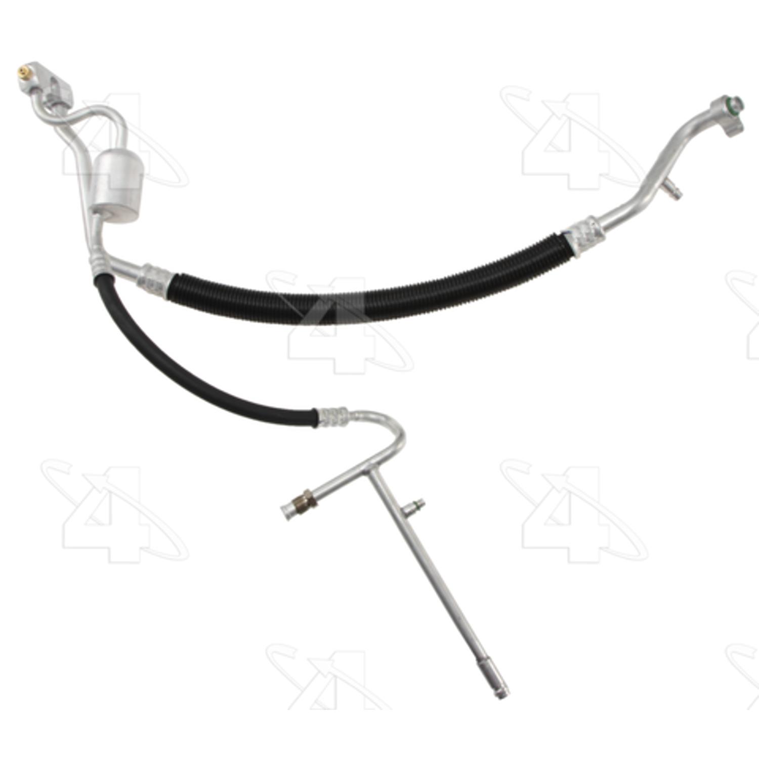 Four Seasons 66299 - A/C Refrigerant Discharge / Suction Hose Assembly Four Seasons 66299 A/C Manifold Hose Assembly product image 1 of 4