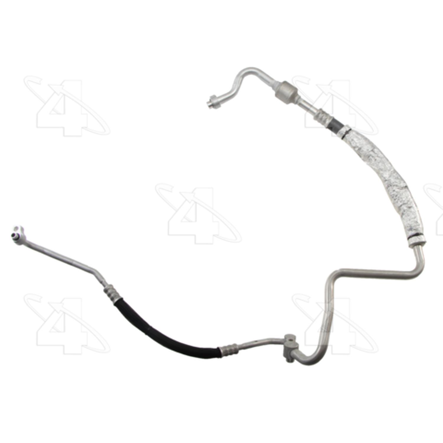 Four Seasons 66340 - A/C Refrigerant Discharge / Suction Hose Assembly Four Seasons 66340 A/C Manifold Hose Assembly product image 1 of 4