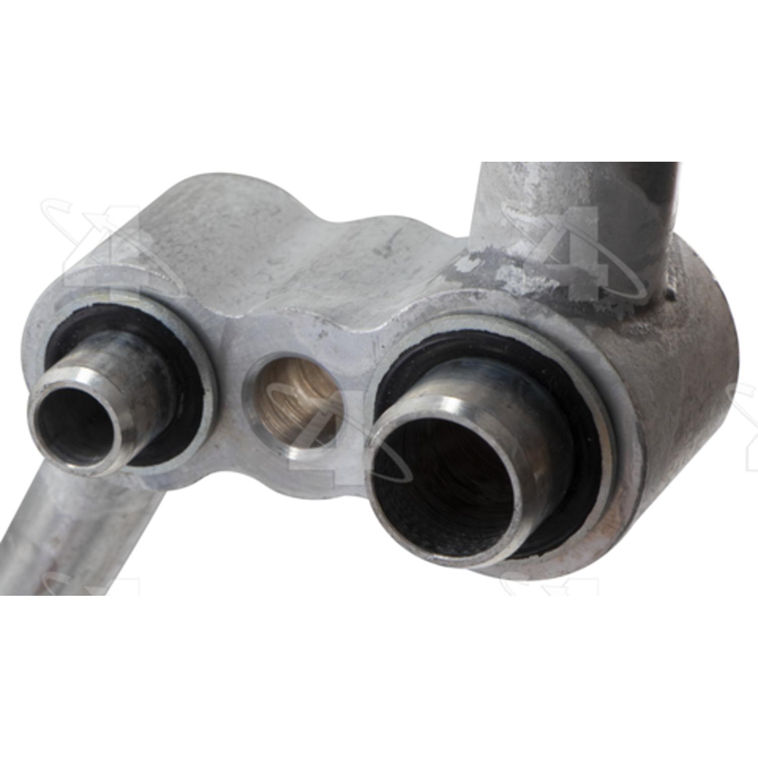 Four Seasons 66341 - A/C Refrigerant Discharge / Suction Hose Assembly Four Seasons 66341 A/C Manifold Hose Assembly product image 2 of 4