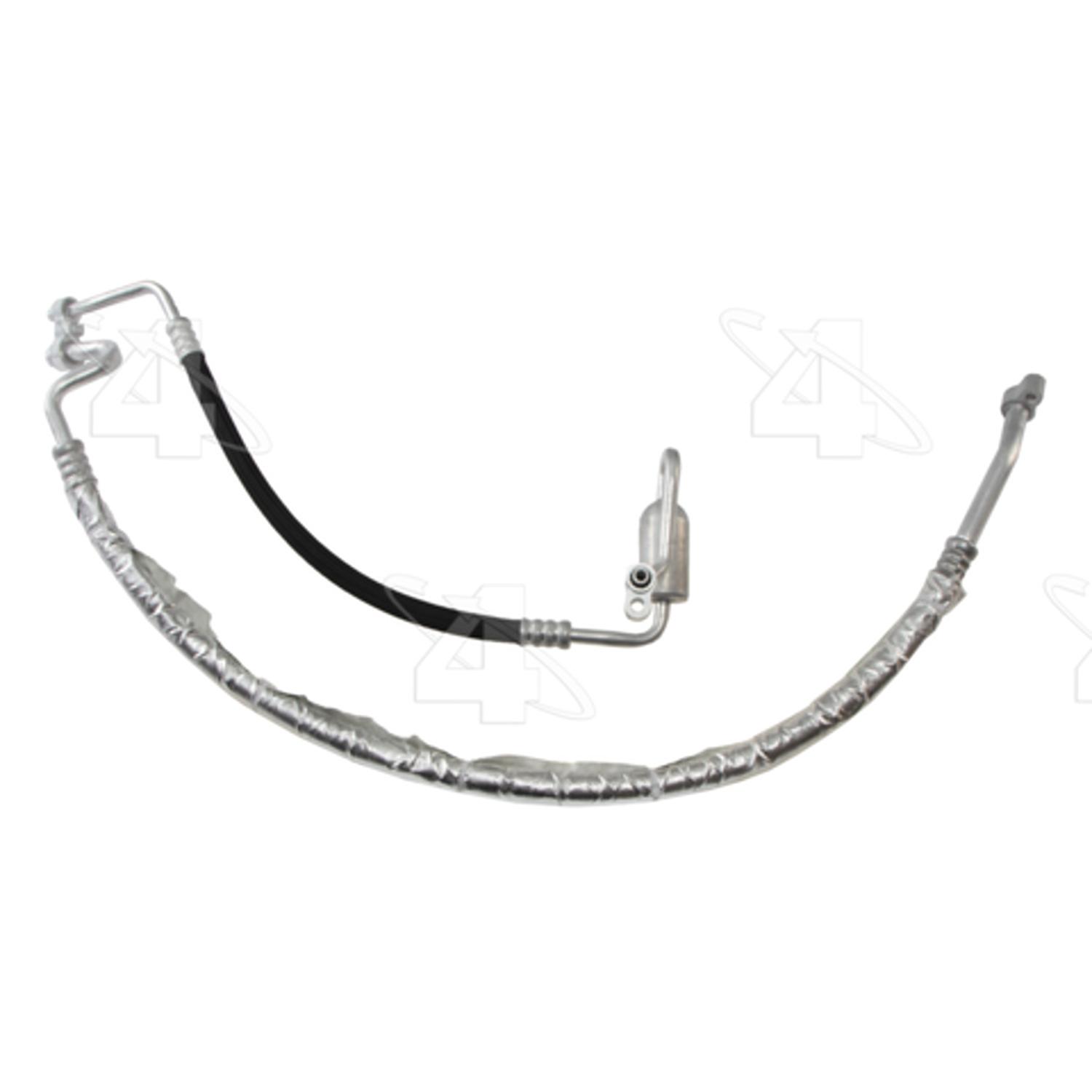 Four Seasons 66535 - A/C Refrigerant Discharge / Suction Hose Assembly Four Seasons 66535 A/C Manifold Hose Assembly product image 1 of 4