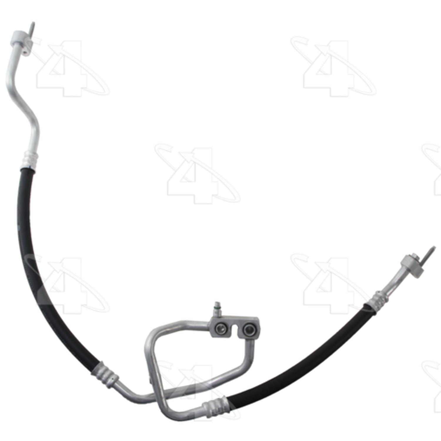Four Seasons 66627 - A/C Refrigerant Discharge / Suction Hose Assembly Four Seasons 66627 A/C Manifold Hose Assembly product image 1 of 5