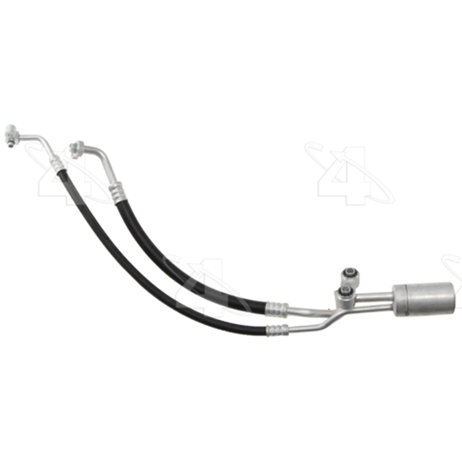 Four Seasons 66629 - A/C Refrigerant Discharge / Suction Hose Assembly Four Seasons 66629 A/C Manifold Hose Assembly product image 1 of 4