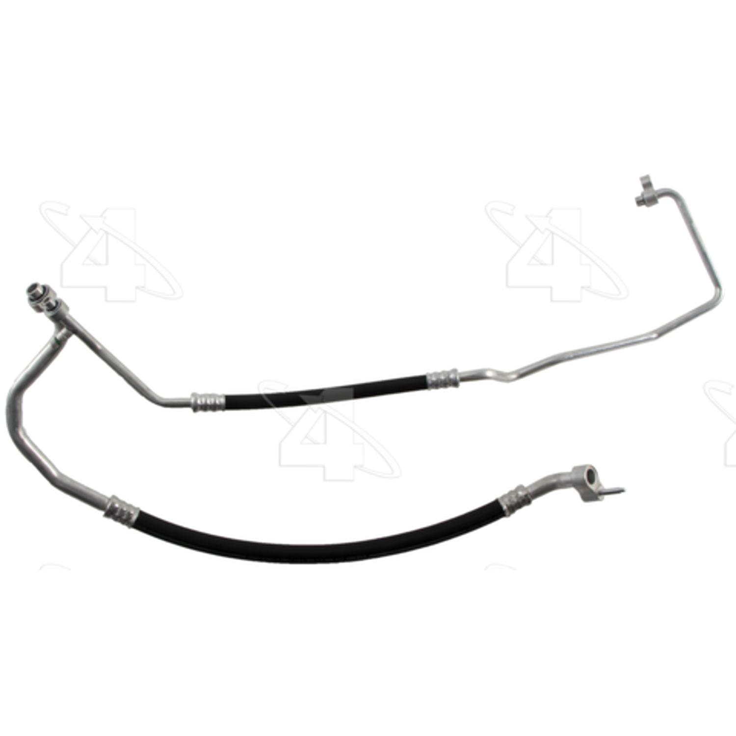 Four Seasons 66632 - A/C Refrigerant Discharge / Suction Hose Assembly Four Seasons 66632 A/C Manifold Hose Assembly product image 1 of 4
