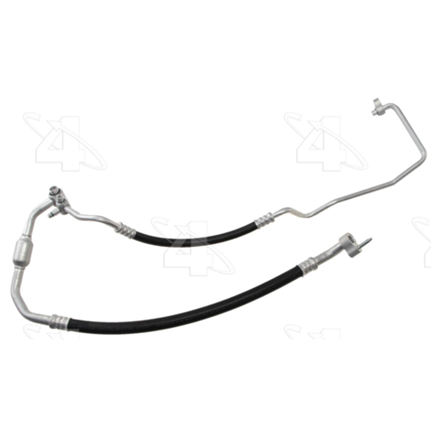 Four Seasons 66638 - A/C Refrigerant Discharge / Suction Hose Assembly Four Seasons 66638 A/C Manifold Hose Assembly product image 1 of 5