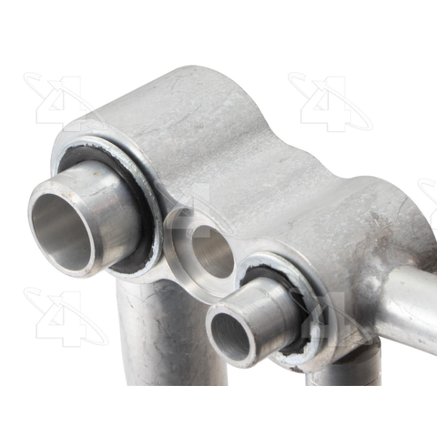 Four Seasons 66638 - A/C Refrigerant Discharge / Suction Hose Assembly Four Seasons 66638 A/C Manifold Hose Assembly product image 4 of 5