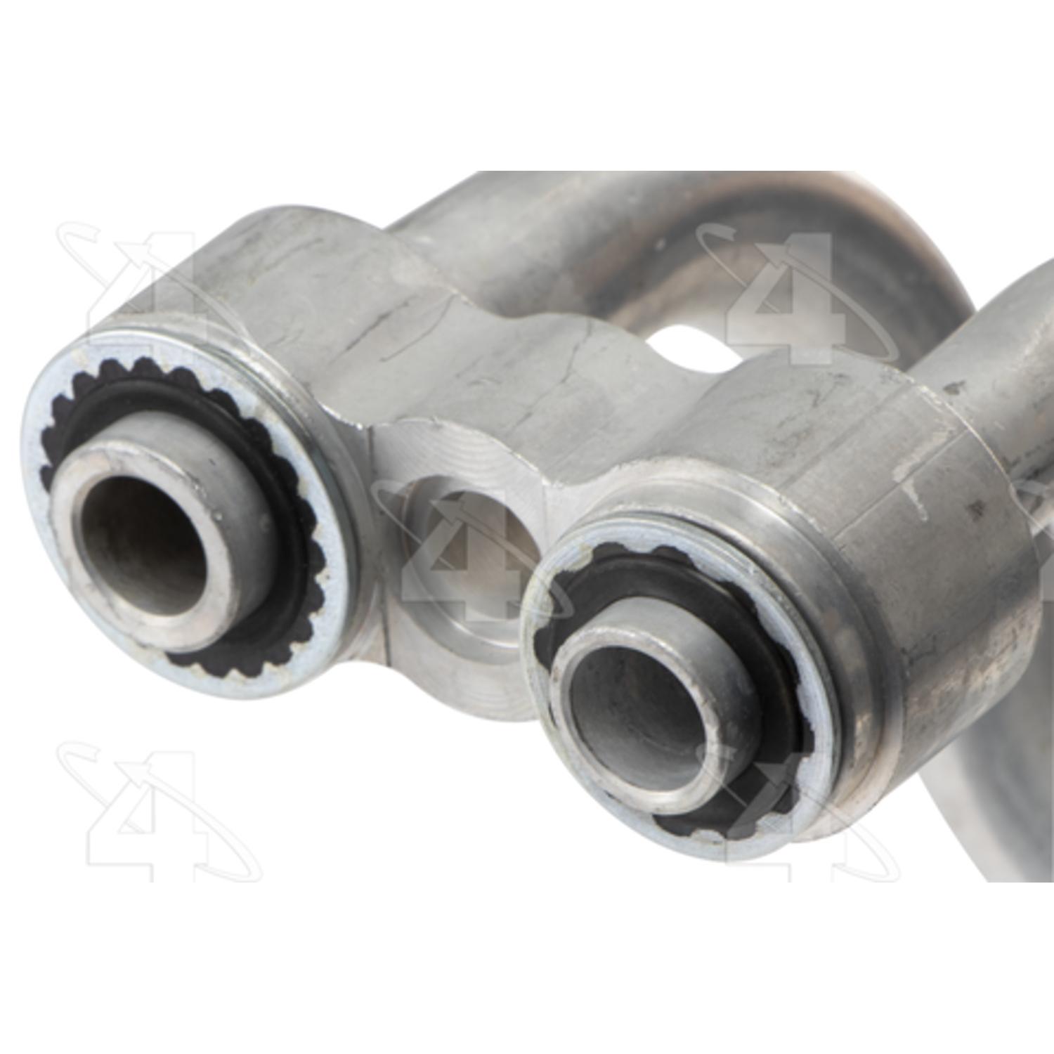 Four Seasons 66642 - A/C Refrigerant Discharge / Suction Hose Assembly Four Seasons 66642 A/C Manifold Hose Assembly product image 4 of 5