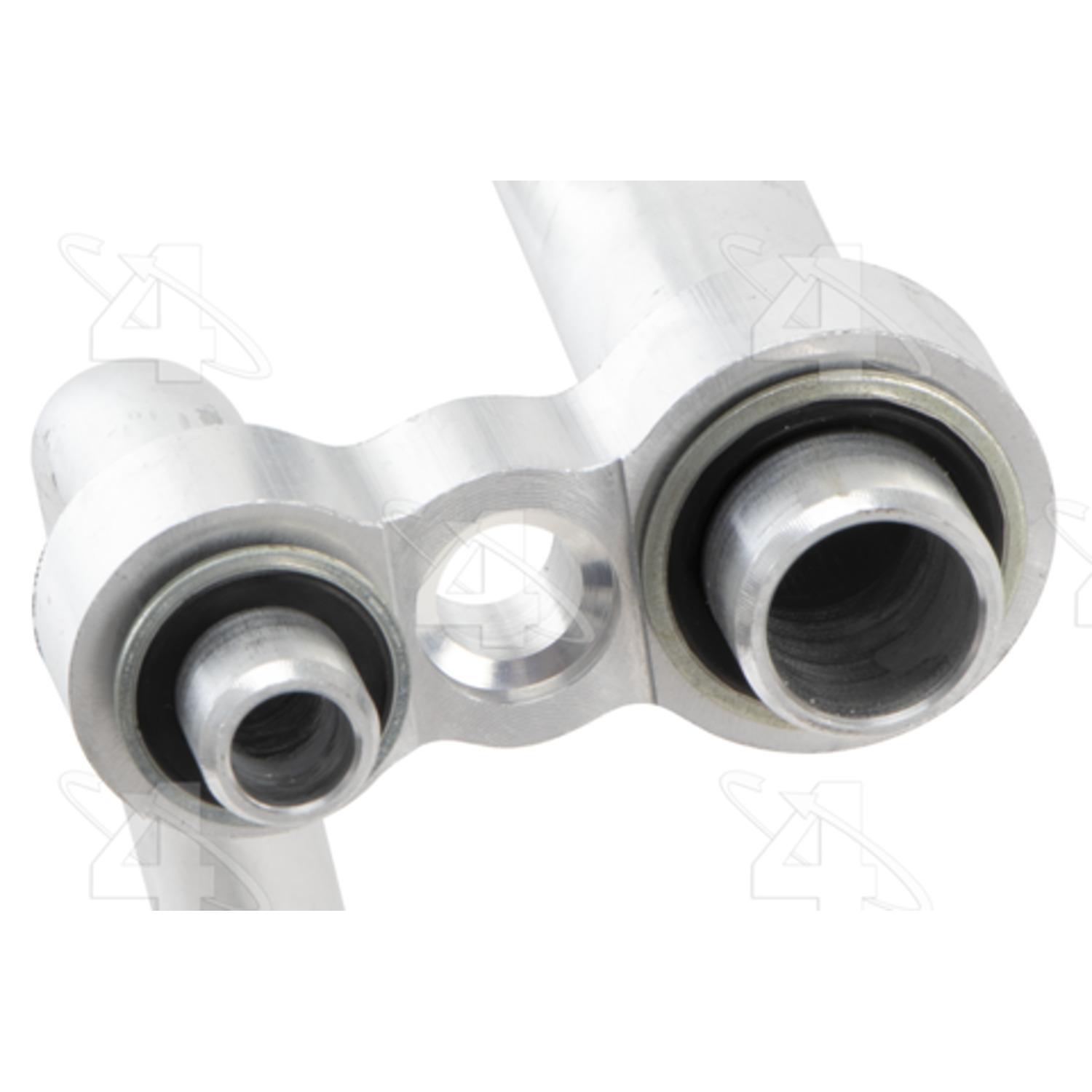 Four Seasons 66742 - A/C Refrigerant Discharge / Suction Hose Assembly Four Seasons 66742 A/C Manifold Hose Assembly product image 5 of 5