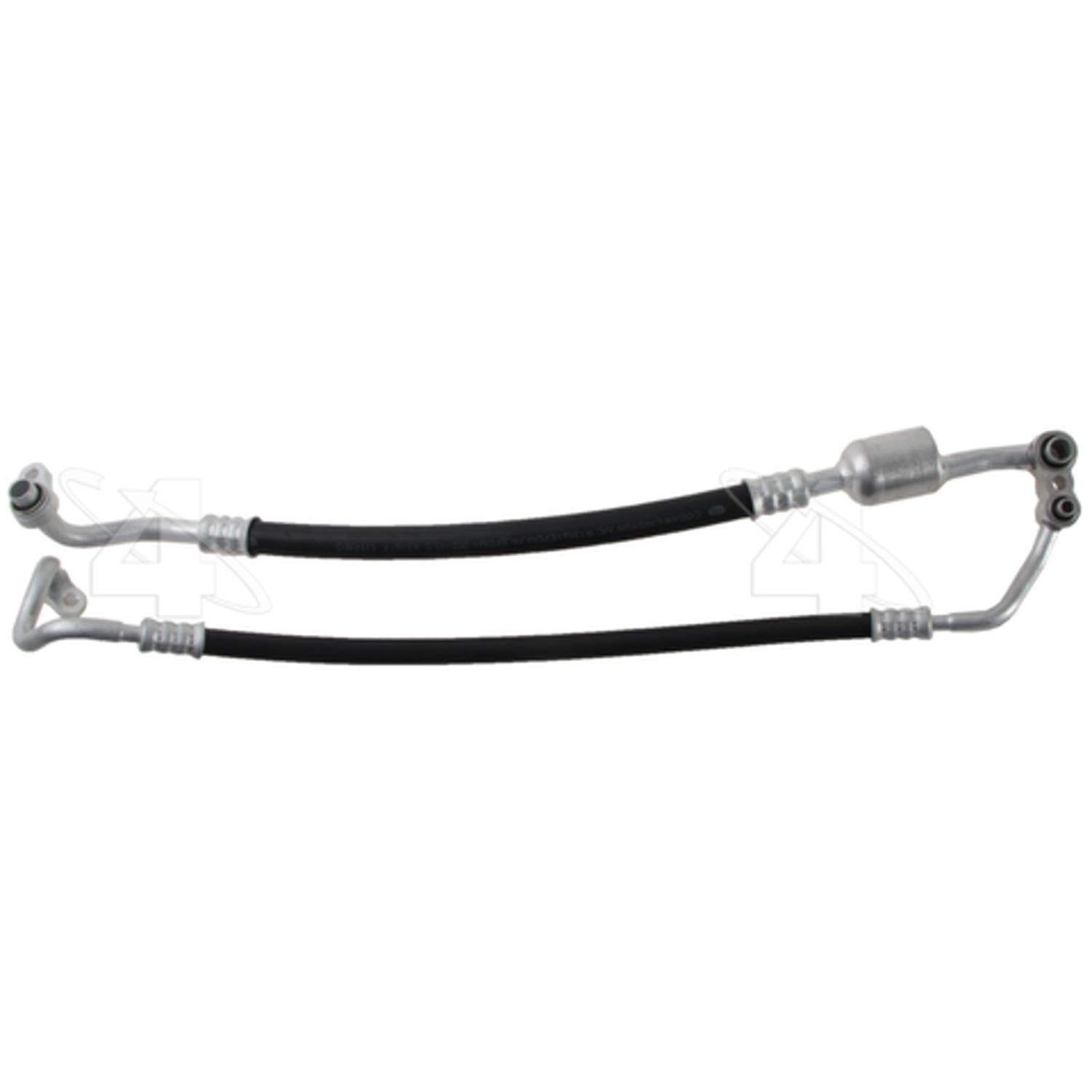 Four Seasons 66743 - A/C Refrigerant Discharge / Suction Hose Assembly Four Seasons 66743 A/C Manifold Hose Assembly product image 1 of 5