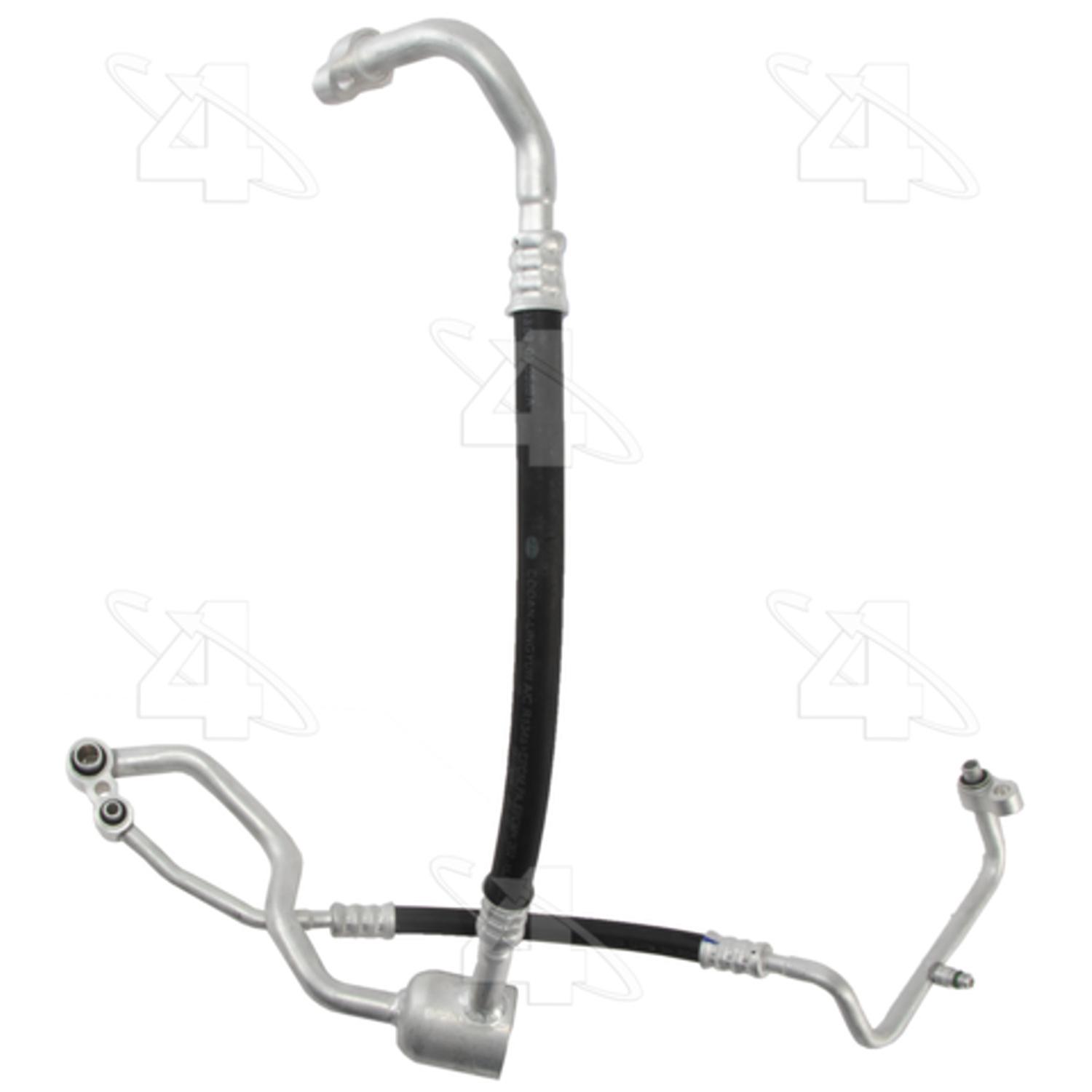 Four Seasons 66749 - A/C Refrigerant Discharge / Suction Hose Assembly Four Seasons 66749 A/C Manifold Hose Assembly product image 1 of 5