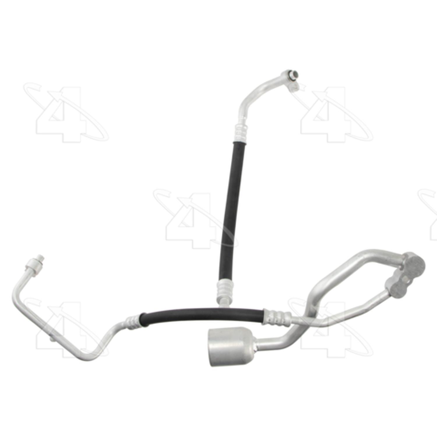 Four Seasons 66749 - A/C Refrigerant Discharge / Suction Hose Assembly Four Seasons 66749 A/C Manifold Hose Assembly product image 2 of 5