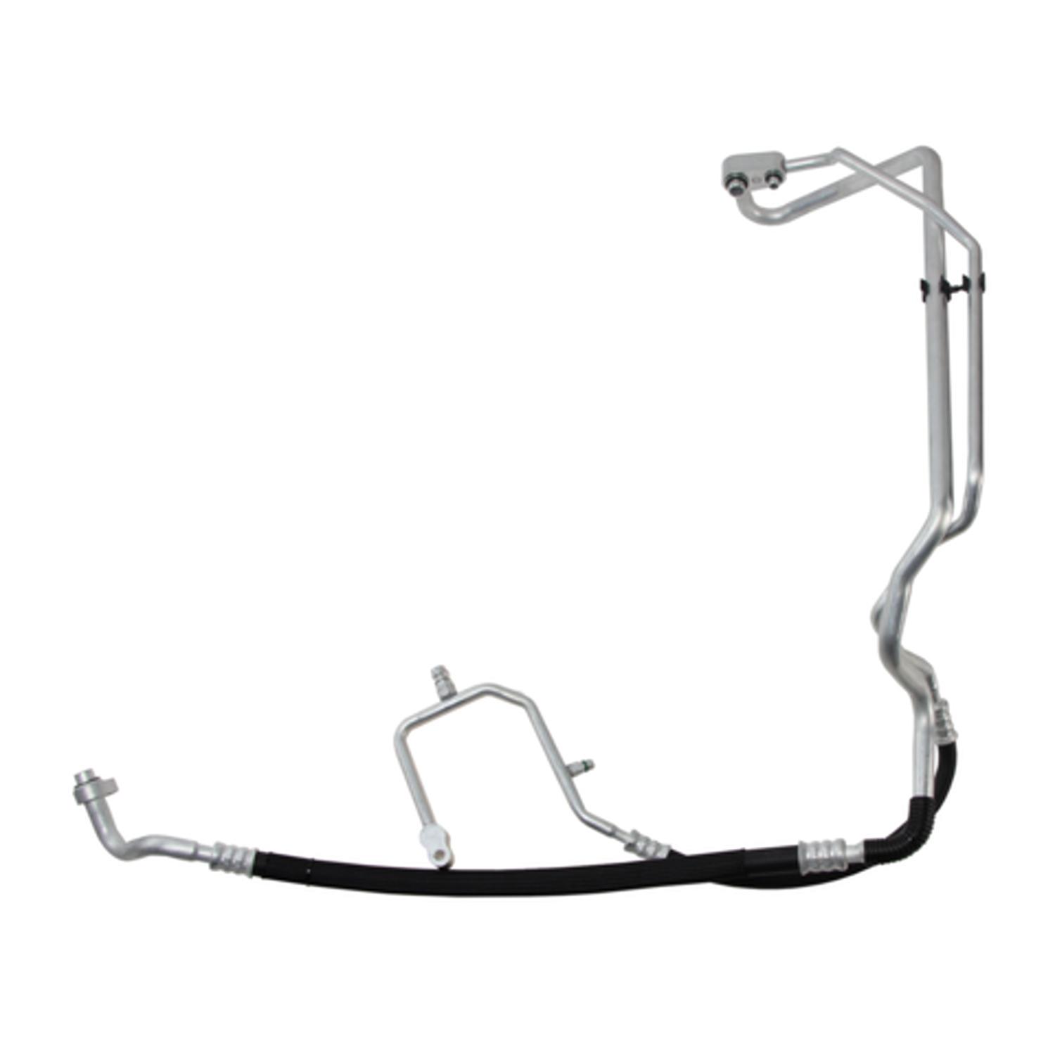 Four Seasons 66751 - A/C Refrigerant Discharge / Suction Hose Assembly Four Seasons 66751 A/C Manifold Hose Assembly product image 2 of 7
