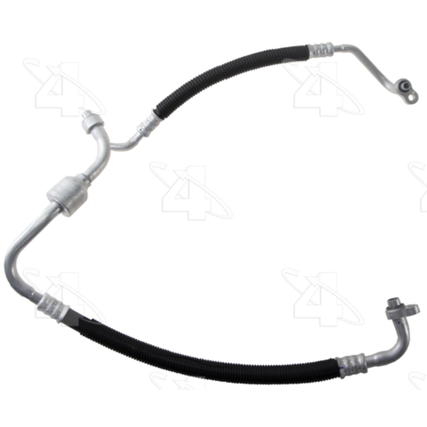 Four Seasons 66754 - A/C Refrigerant Discharge / Suction Hose Assembly Four Seasons 66754 A/C Manifold Hose Assembly product image 1 of 5