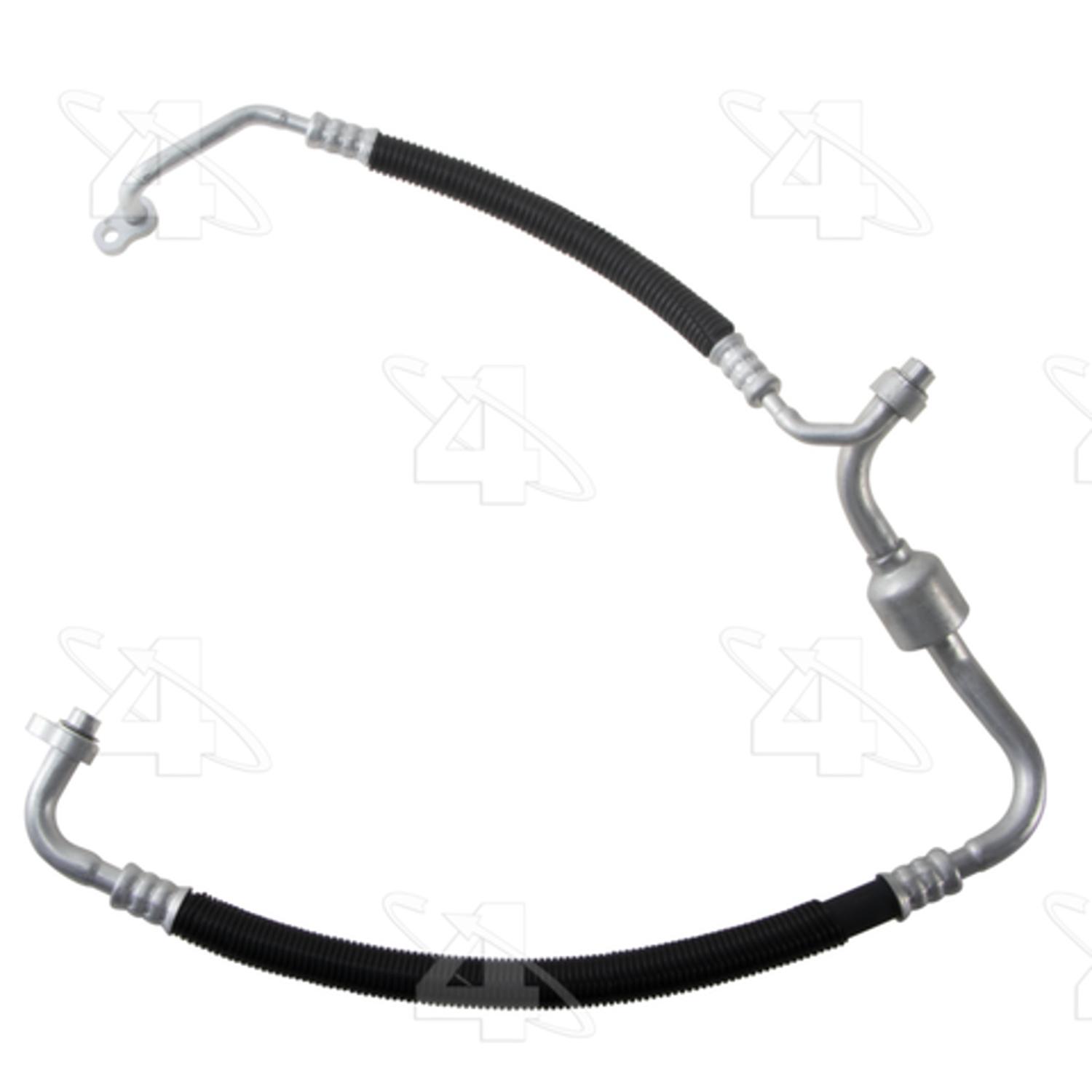 Four Seasons 66754 - A/C Refrigerant Discharge / Suction Hose Assembly Four Seasons 66754 A/C Manifold Hose Assembly product image 2 of 5